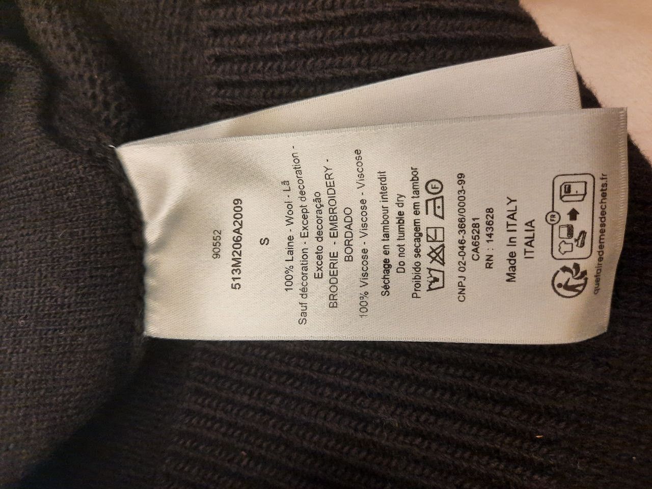 Dior Archive Labels Cardigan Size US S / EU 44-46 / 1 - 7 Thumbnail