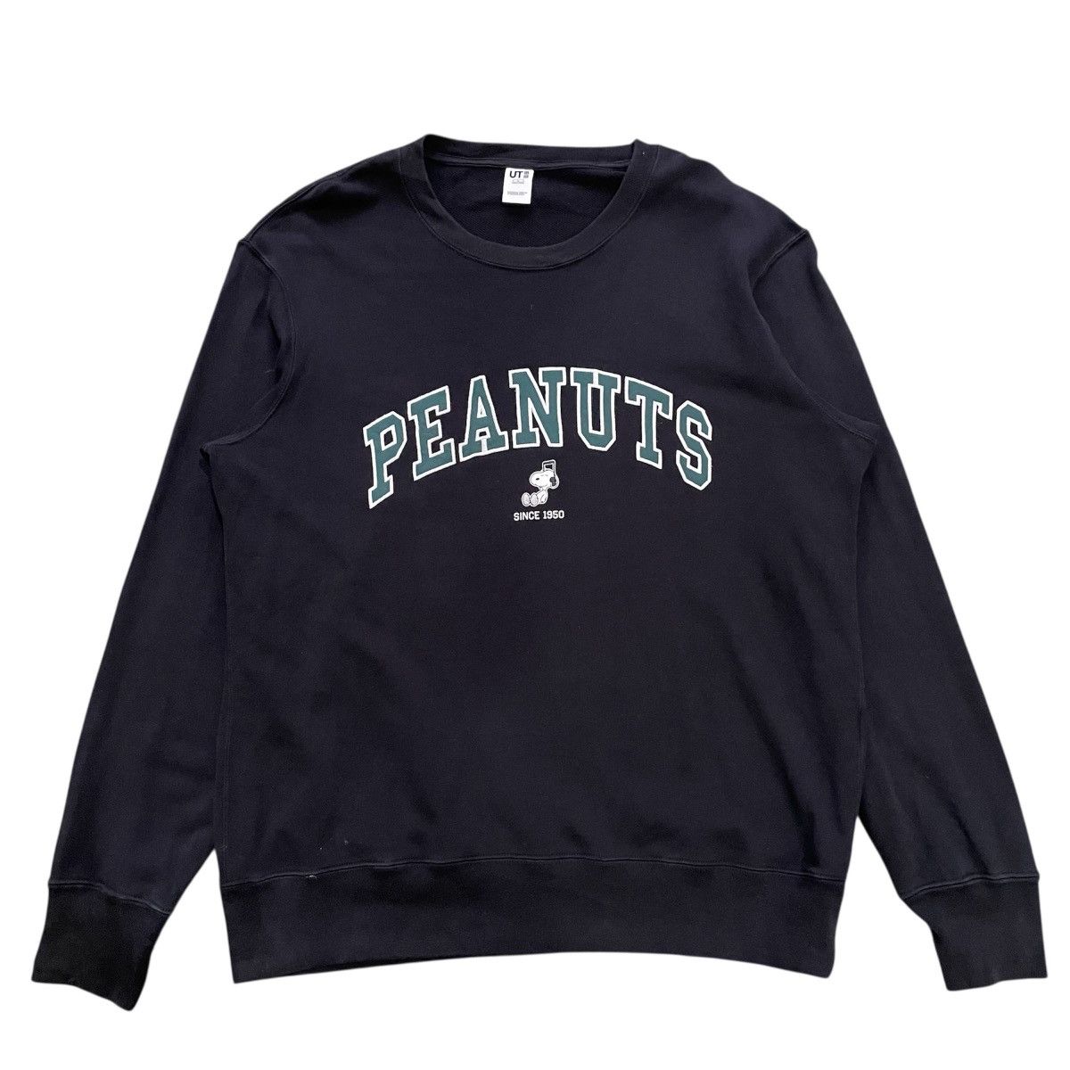 Peanuts Peanuts Snoopy Sweatshirt Collegiate Arch Logo Green Size US L / EU 52-54 / 3 - 1 Thumbnail