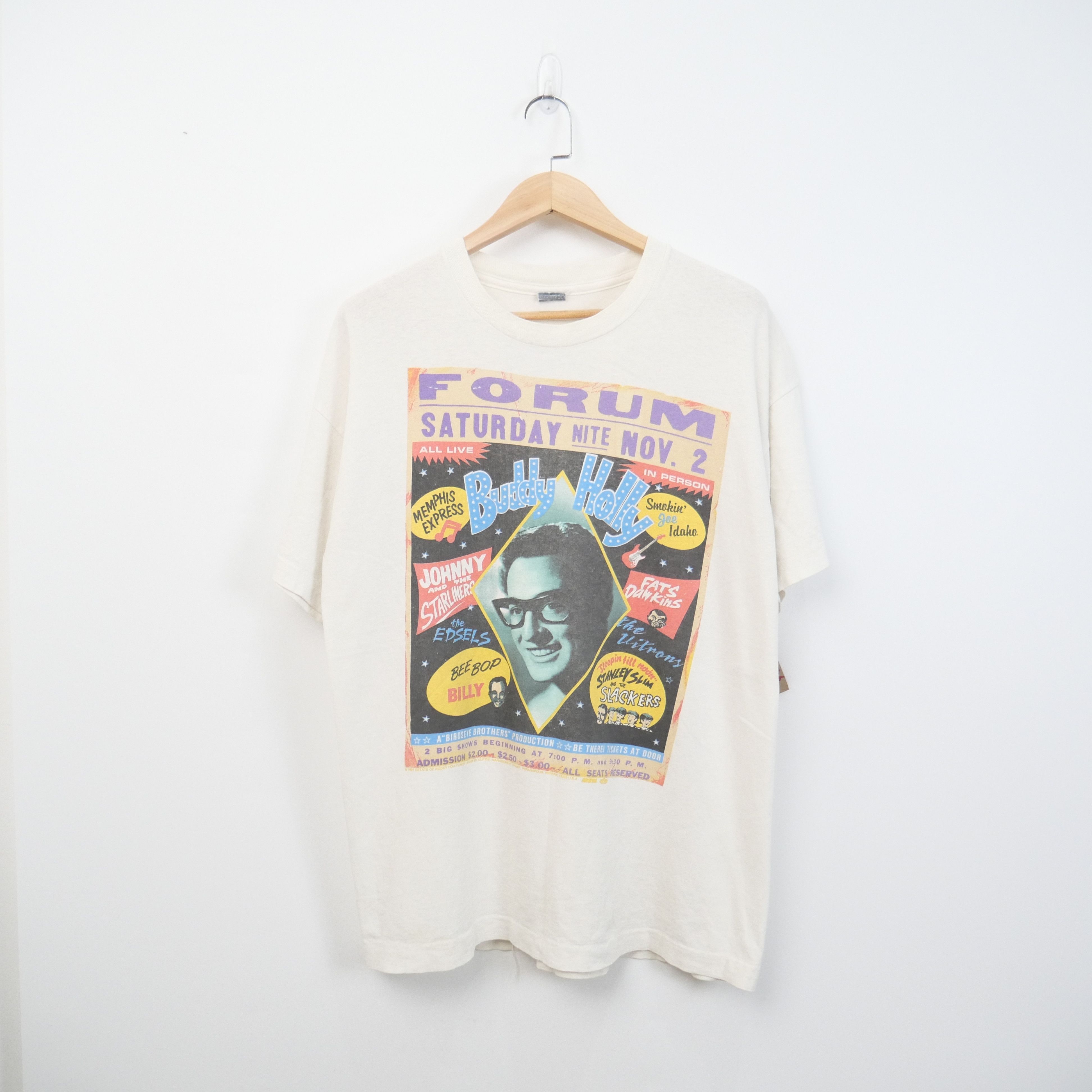 Other Vintage Buddy Holly 90s Shirt Size US XL / EU 56 / 4 - 1 Thumbnail