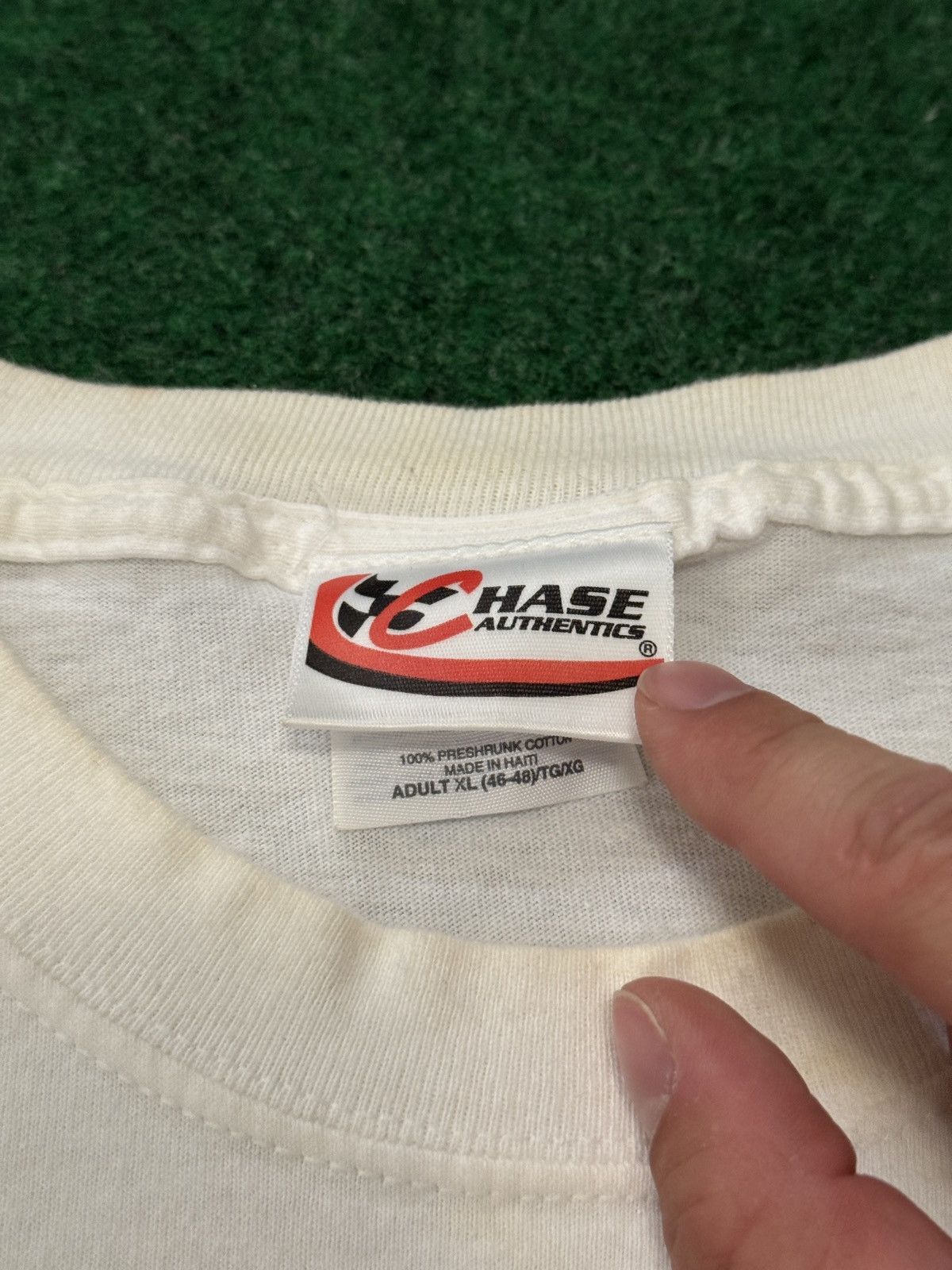 Chase Authentics Vintage Nascar Brickyard Poker Gambling Winning Hand T Shirt Size US XL / EU 56 / 4 - 5 Thumbnail