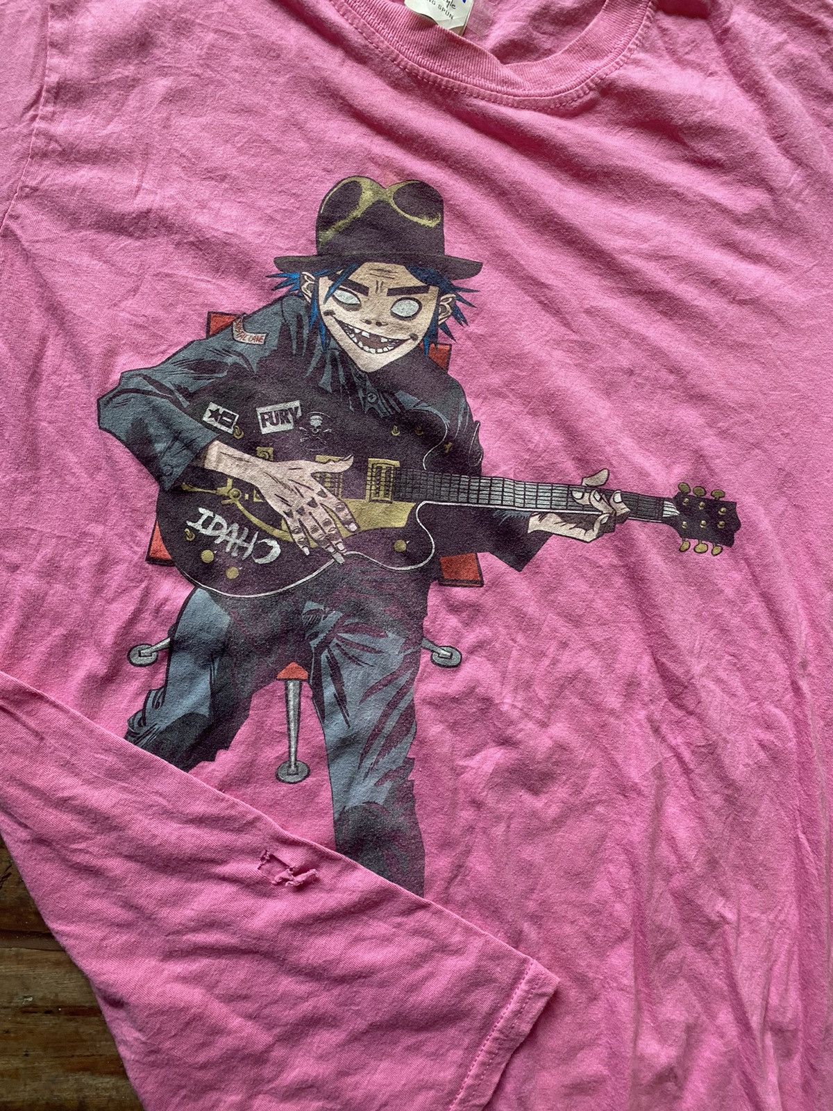 Band Tees × Vintage Vintage 2000s Gorillaz T shirts Size US M / EU 48-50 / 2 - 6 Thumbnail
