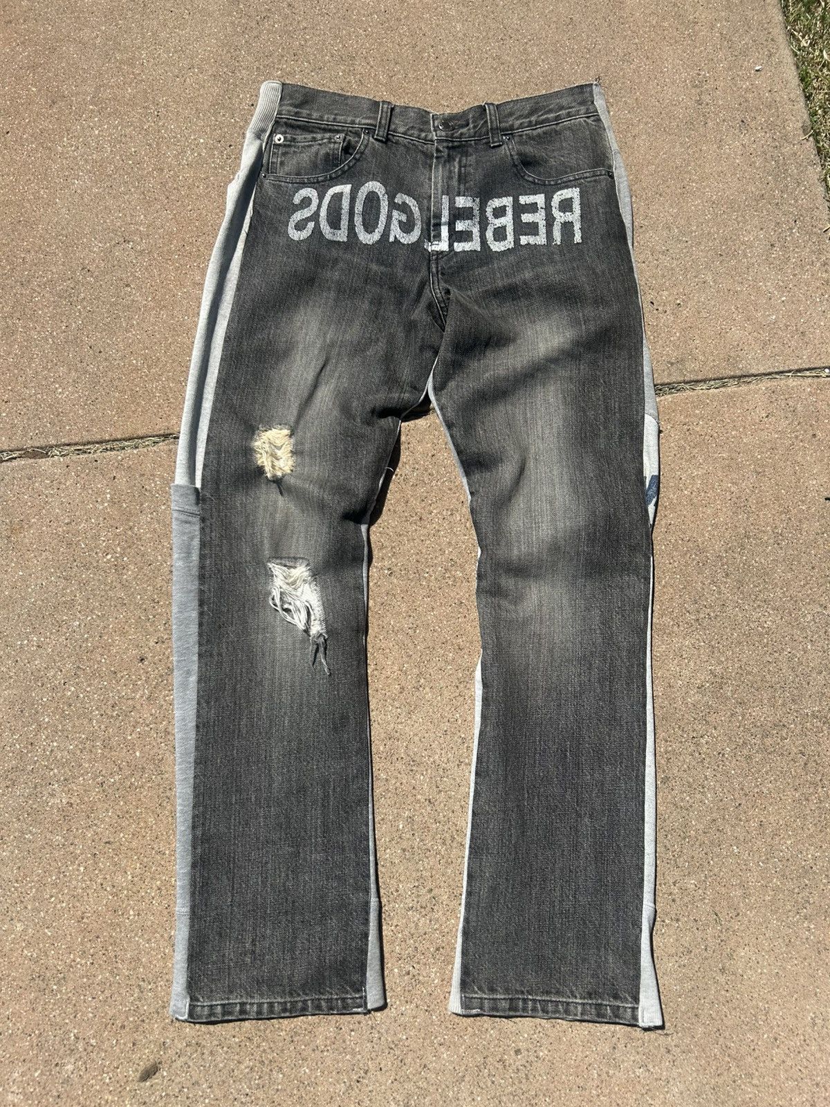 パンツ 19AW UNDERCOVER HYBRID DENIM Undercover UNDERCOVER REBELGODS Hybrid denim from Jun