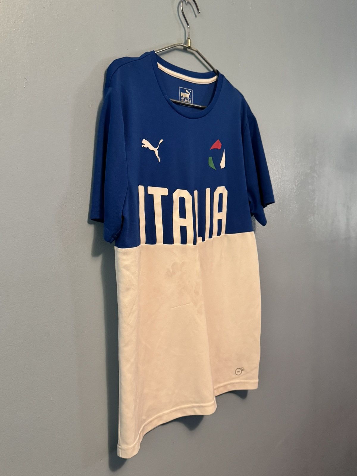 Puma 2017 Puma Dry Cell Italia National jersey Size US M / EU 48-50 / 2 - 2 Thumbnail