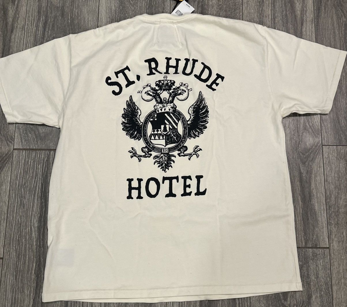 Rhude Rhude St Rhude Hotel Seal T Shirt Sz Medium Size US M / EU 48-50 / 2 - 2 Thumbnail