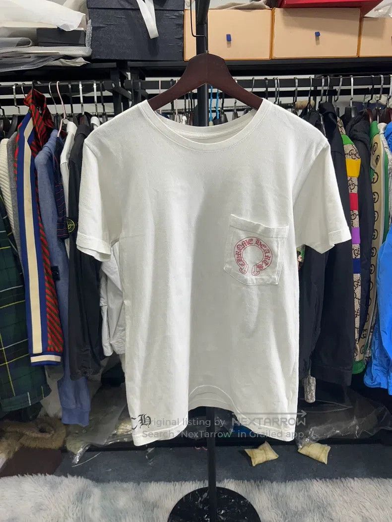 Chrome Hearts CHROME HEARTS Size S Phantom Cross Red Horseshoe Short Slee Size US S / EU 44-46 / 1 - 2 Thumbnail