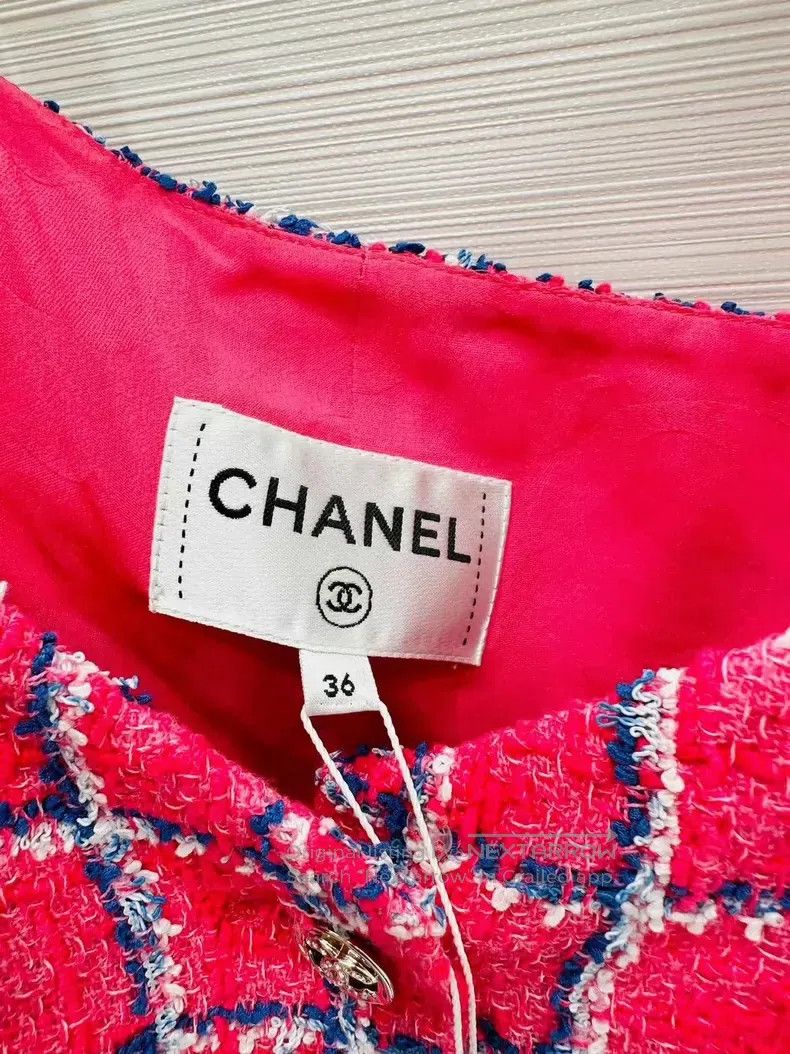 Chanel Chanel 24 Spring and Summer Series New Plaid Tweed Strap D Size XS / US 0-2 / IT 36-38 - 2 Thumbnail