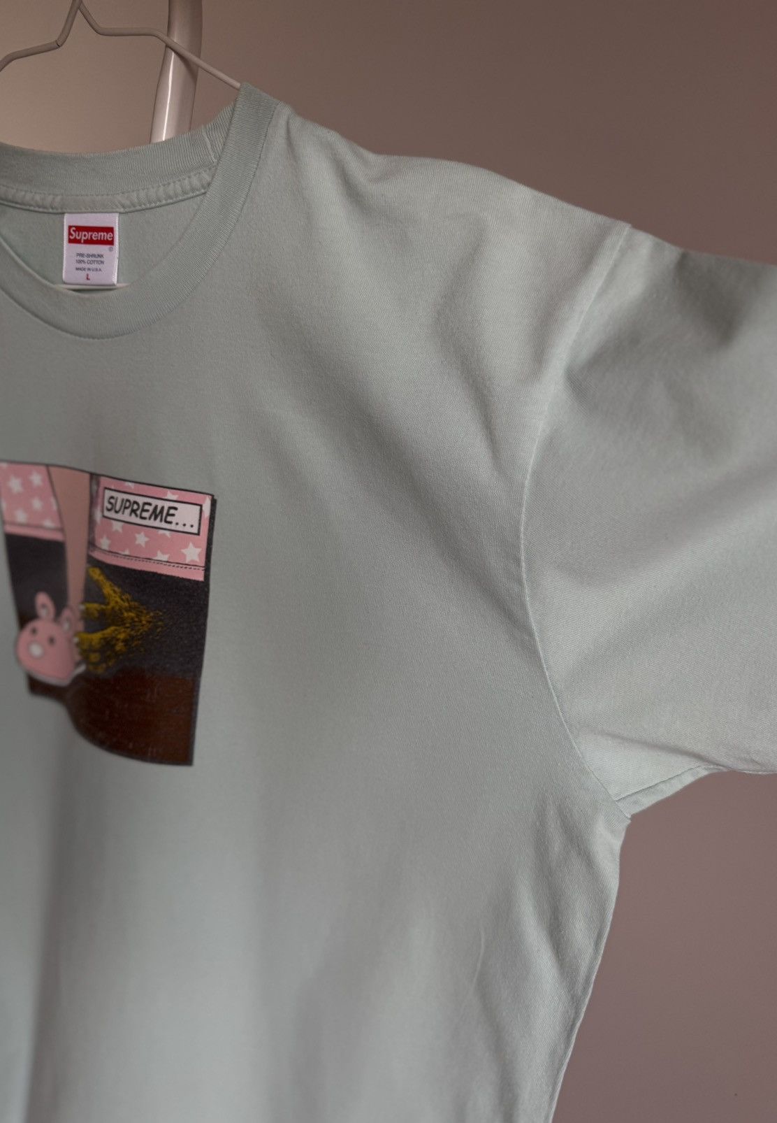 Supreme L Supreme Bed Tee Shirt FW21 Mint Size US L / EU 52-54 / 3 - 9 Thumbnail
