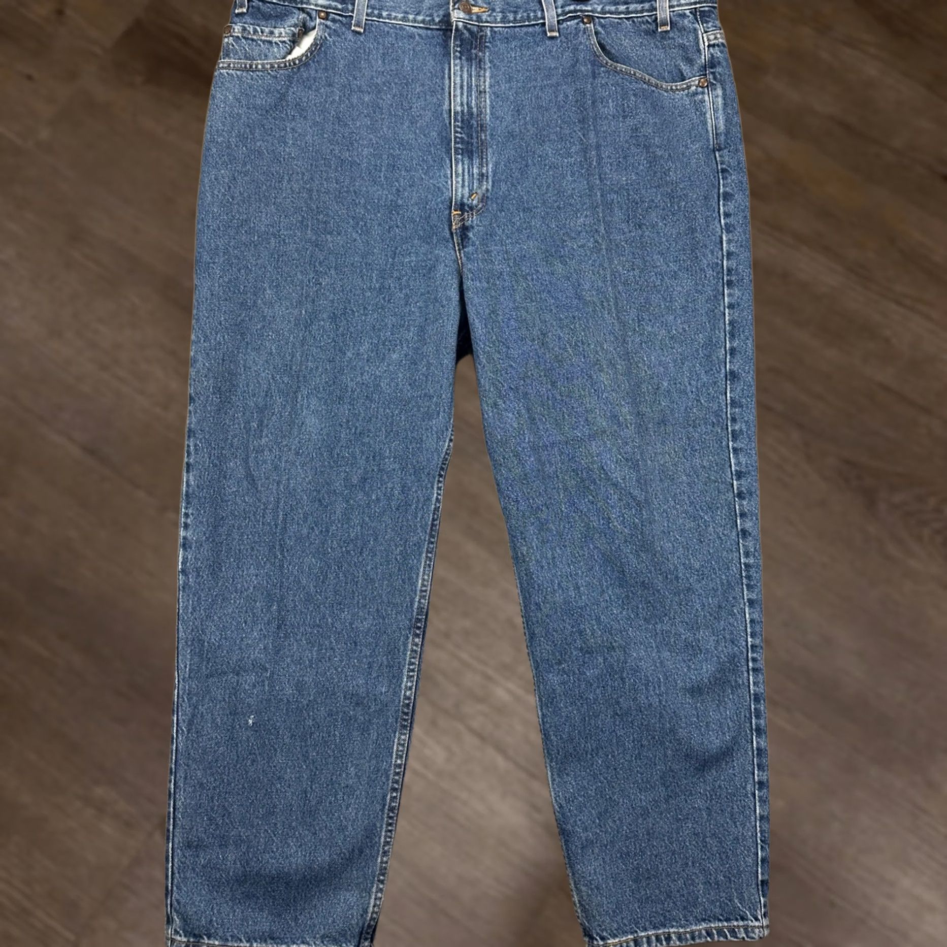 Levi's VINTAGE Levi's 540 Jeans Mens Relaxed Straight Denim 46X30 Blue Orange Tab 100% Cotton Size US 30 / EU 46 - 1 Thumbnail