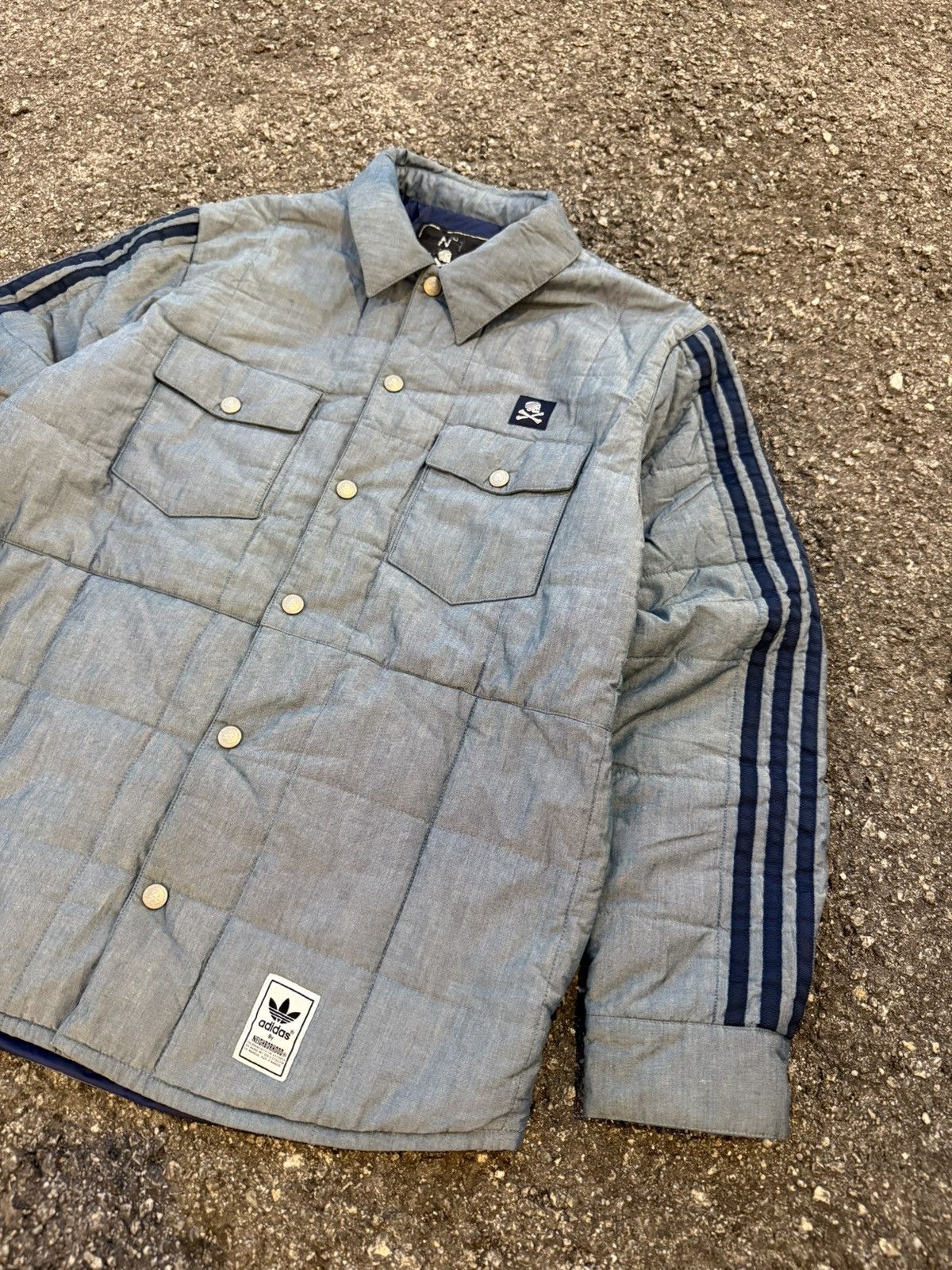 Adidas × Neighborhood ADIDAS X NEIGHBORHOOD DOWN SHIRT JACKET Größe Size US M / EU 48-50 / 2 - 3 Thumbnail