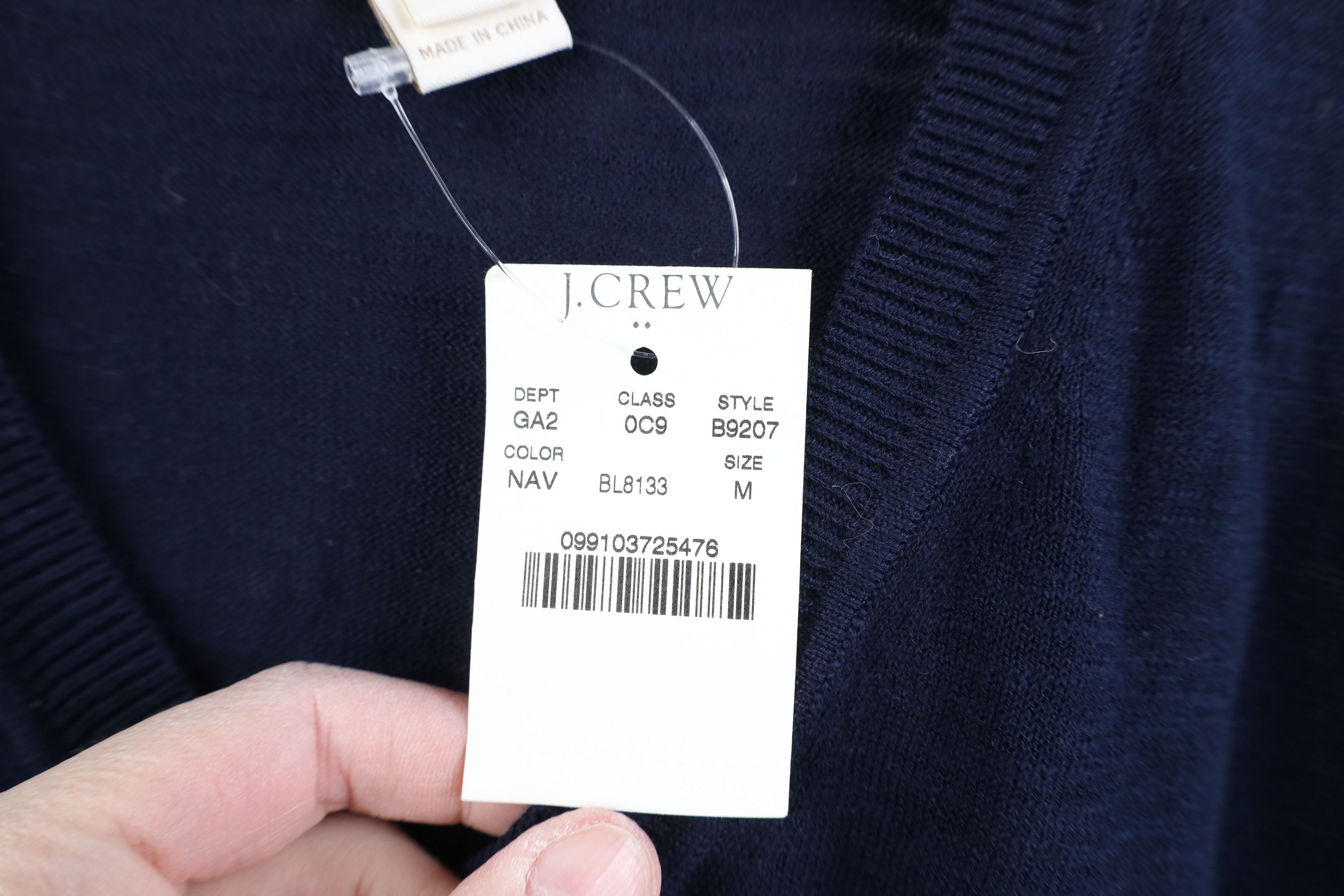 J.Crew Deadstock Vintage Y2K J Crew Cotton Knit 3/4 Sleeve Sweater Size M / US 6-8 / IT 42-44 - 4 Thumbnail