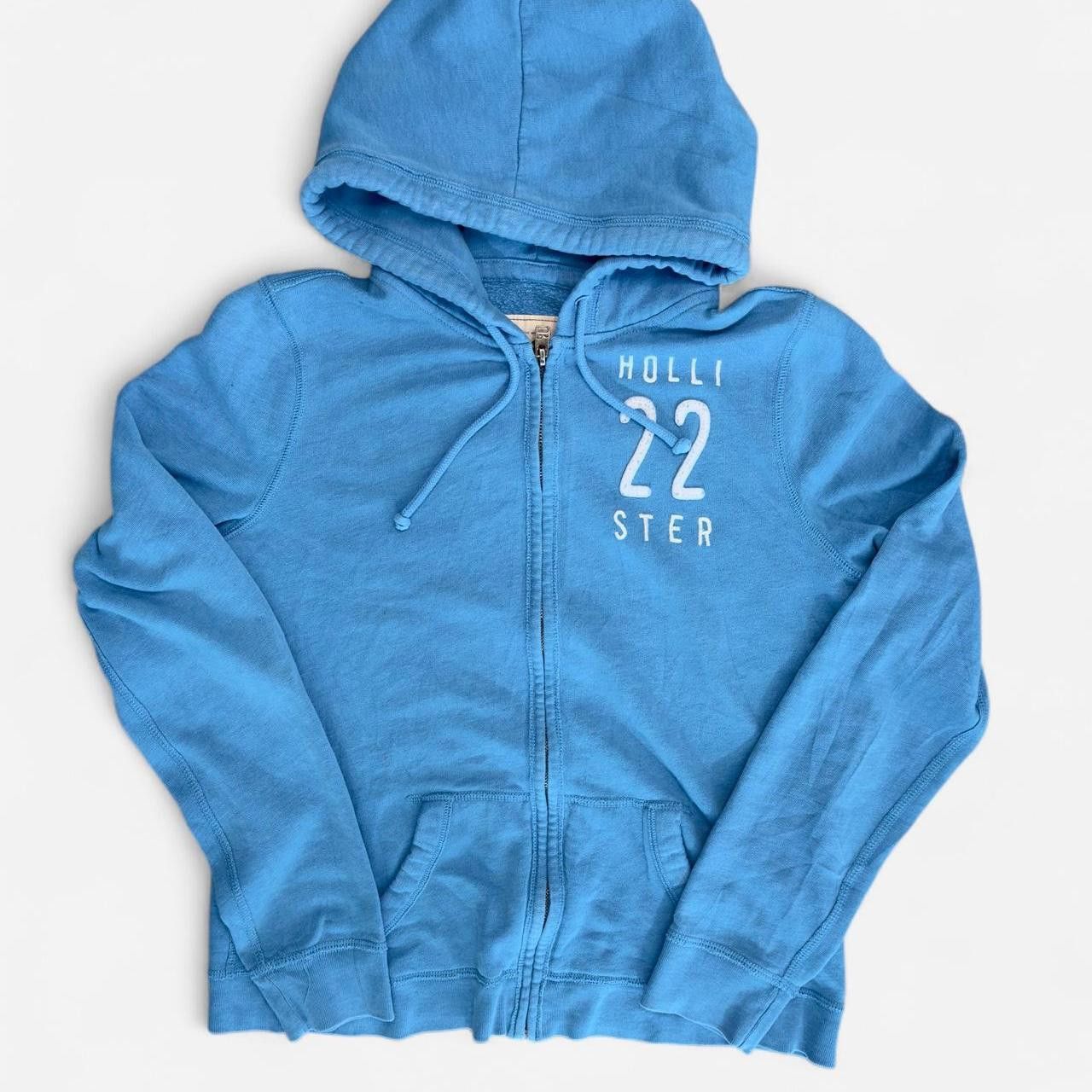 Other Hollister Co. Women's blue Hoodies Size US 29 - 1 Thumbnail