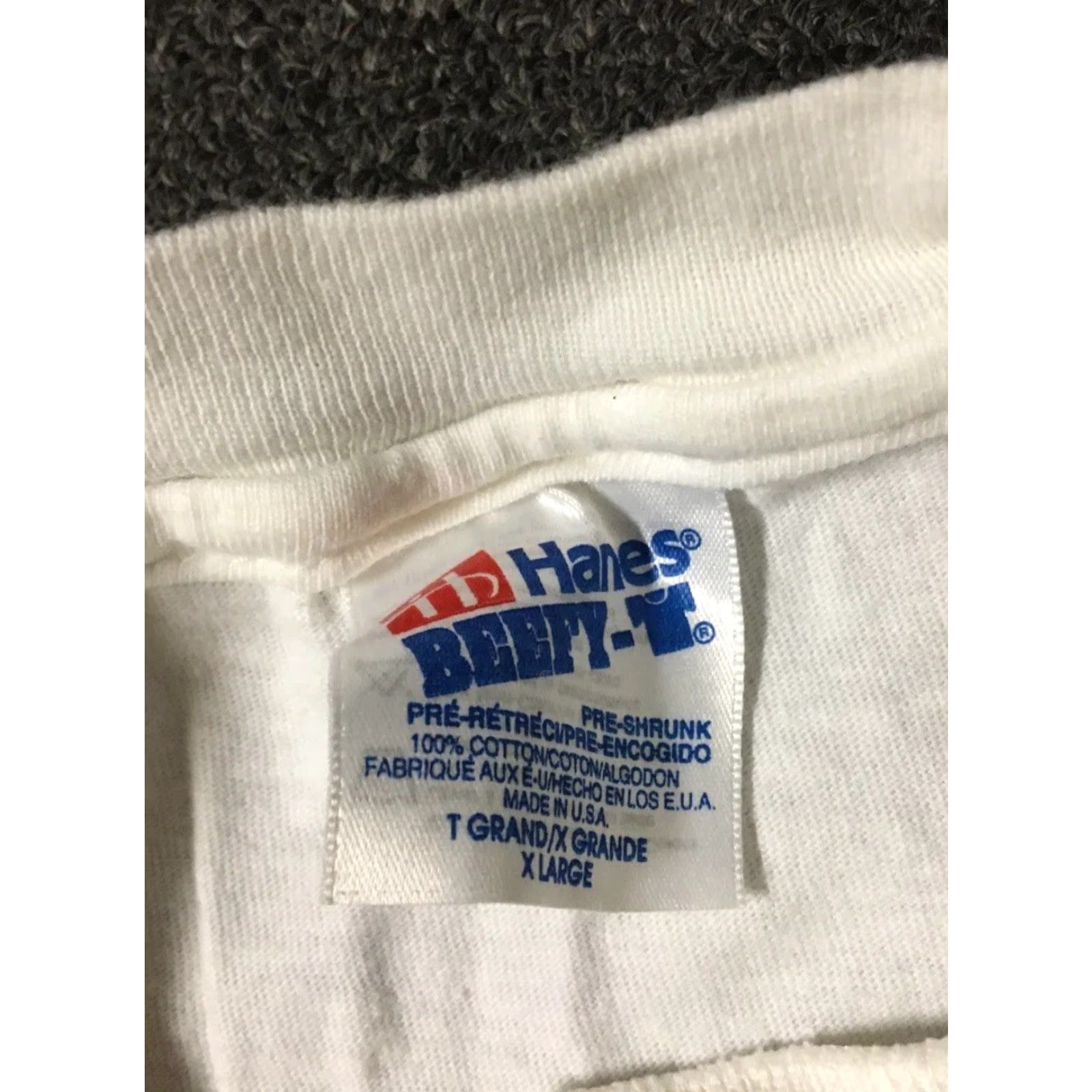 Vintage VINTAGE Georgia Peach IDAA Shirt XL Men's White 90s Grunge USA AA Atlanta Size US XL / EU 56 / 4 - 6 Thumbnail