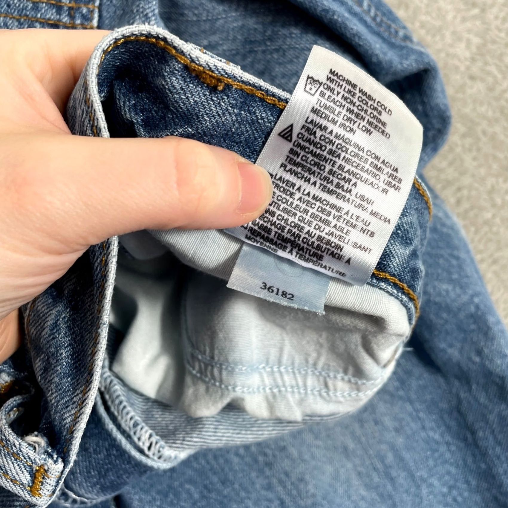 Dickies Dickies Jeans Mens 38x32 Blue Straight Leg Denim Workwear Skater Rugged Casual Size US 38 / EU 54 - 7 Thumbnail