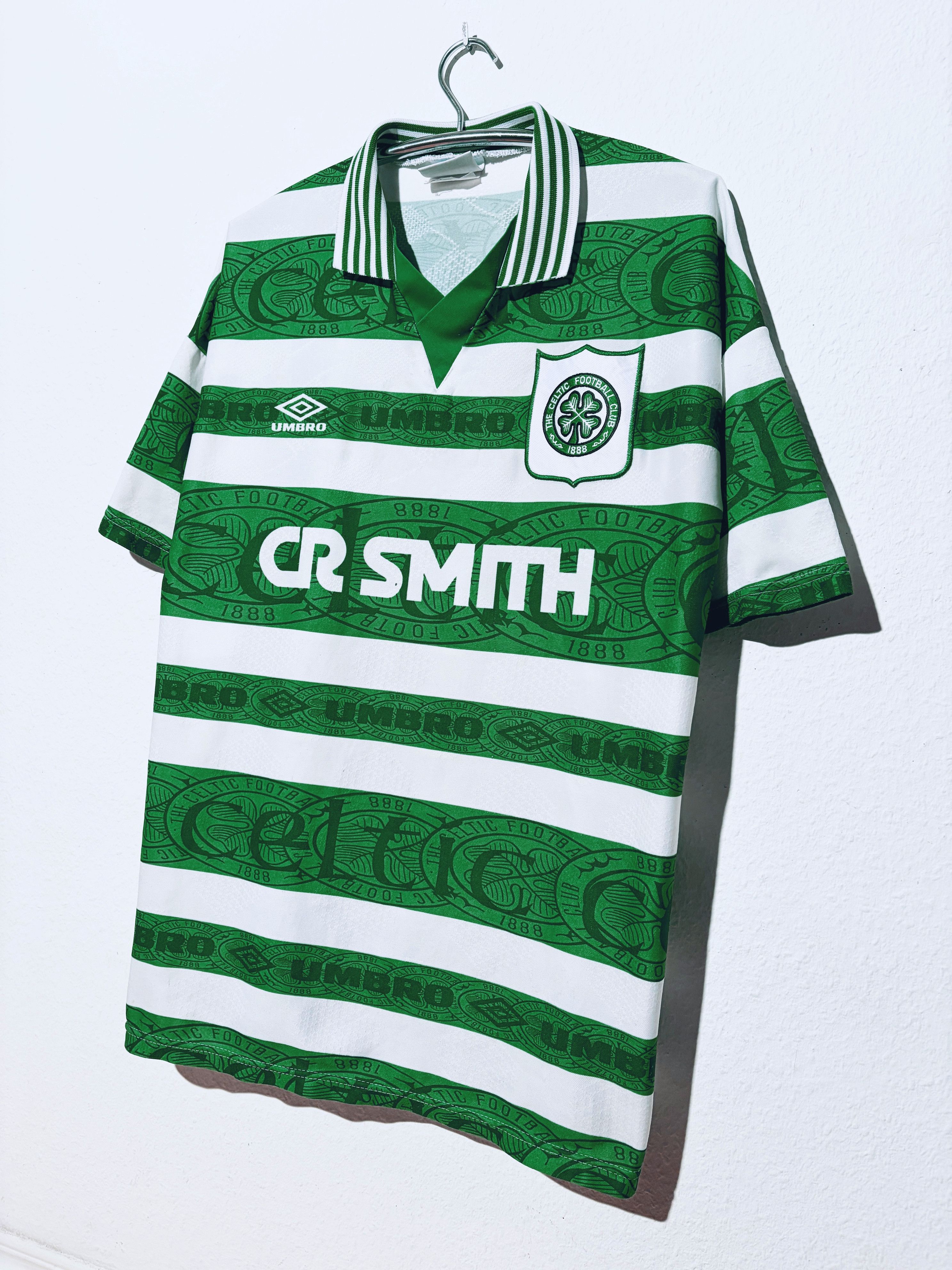 Umbro Celtic Home Jersey Shirt 1995 - 1997 Size US XL / EU 56 / 4 - 3 Thumbnail