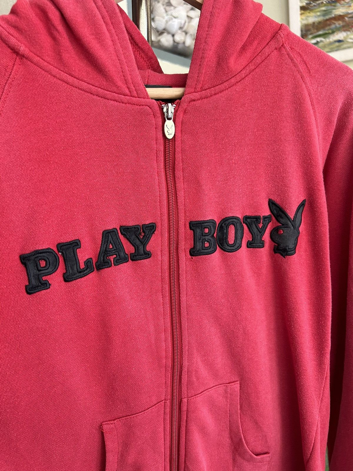 Playboy Playboy Hoodie Side Tipe Size L / US 10 / IT 46 - 4 Thumbnail