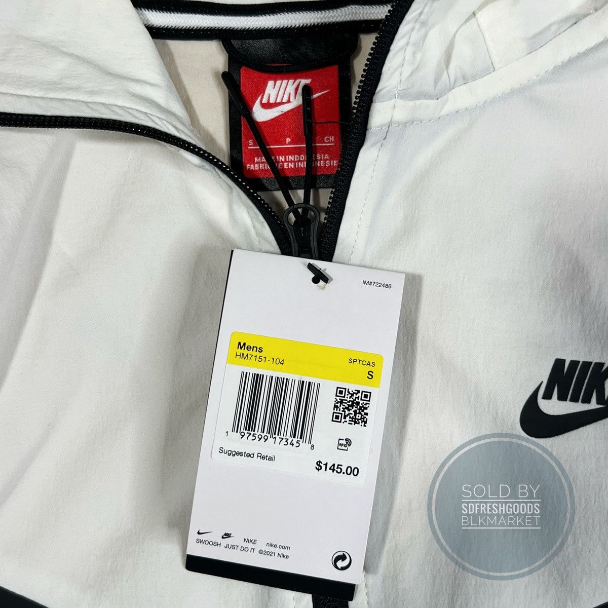 Nike Nike Tech Woven Jacket Full Zip Hooded Size Small Size US S / EU 44-46 / 1 - 2 Thumbnail