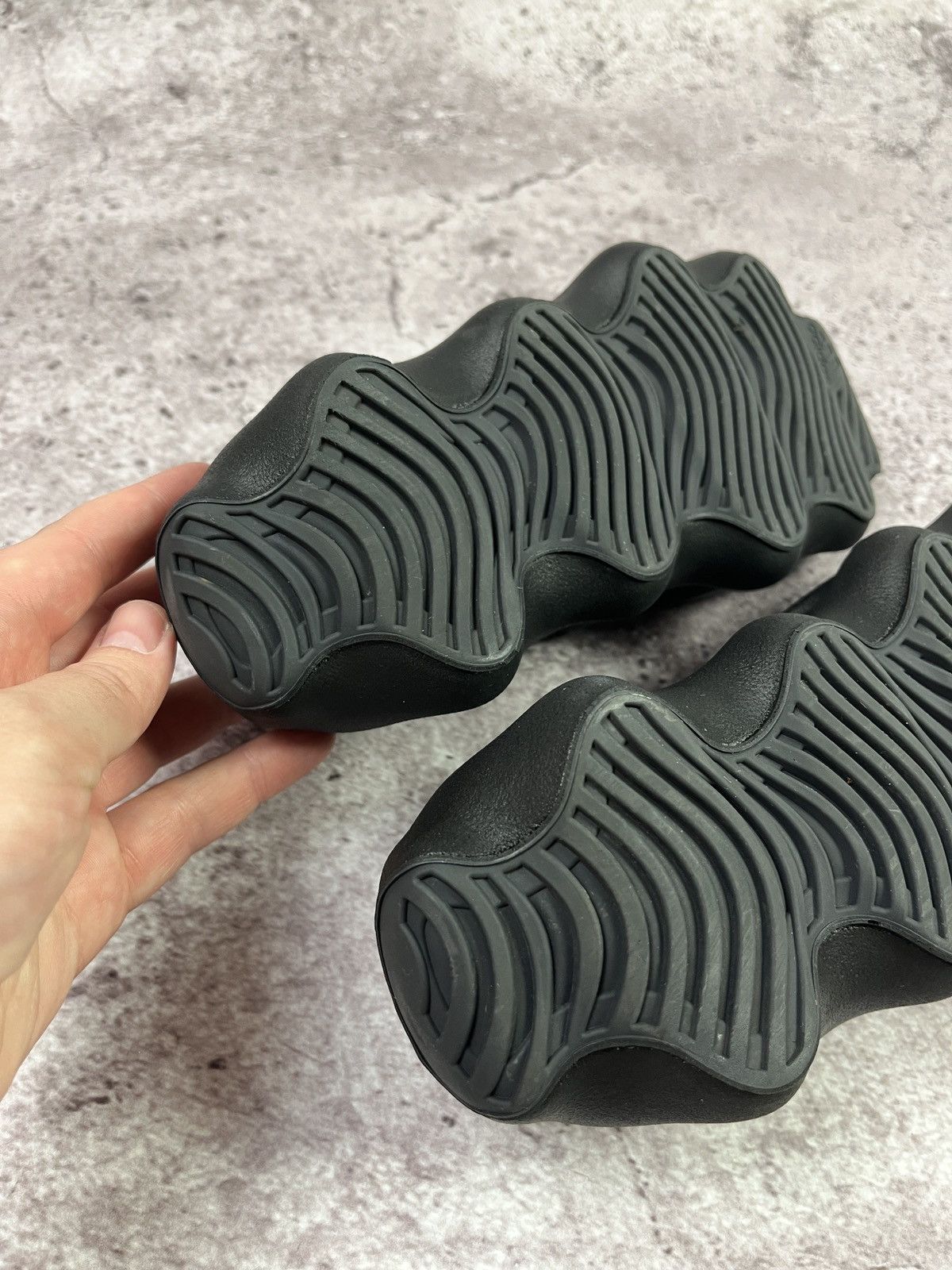 Adidas × Kanye West Adidas Yeezy Knit Runner Black Sneakers Women EU37 Techwear Size US 7.5 / IT 37.5 - 7 Thumbnail