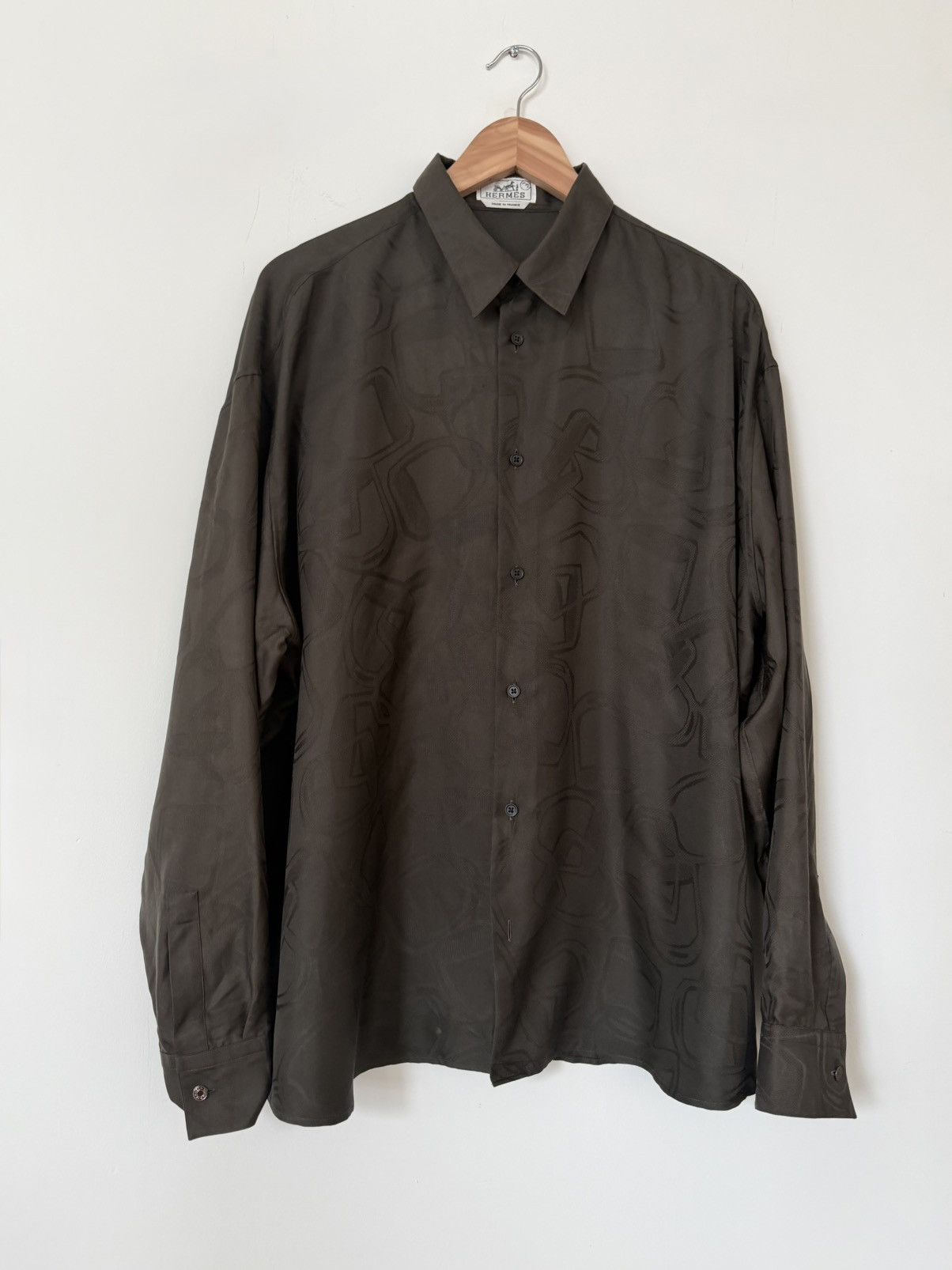 Hermes Hemes Silk Shirt Size US XL / EU 56 / 4 - 1 Thumbnail