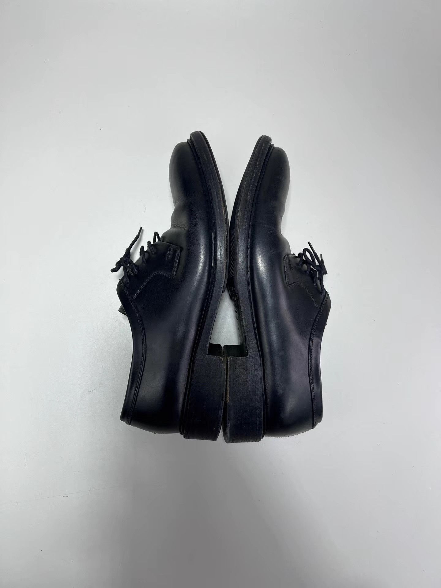 Salvatore Ferragamo FERRAGAMO Black Leather Shoes Size US 9.5 / EU 42-43 - 5 Thumbnail