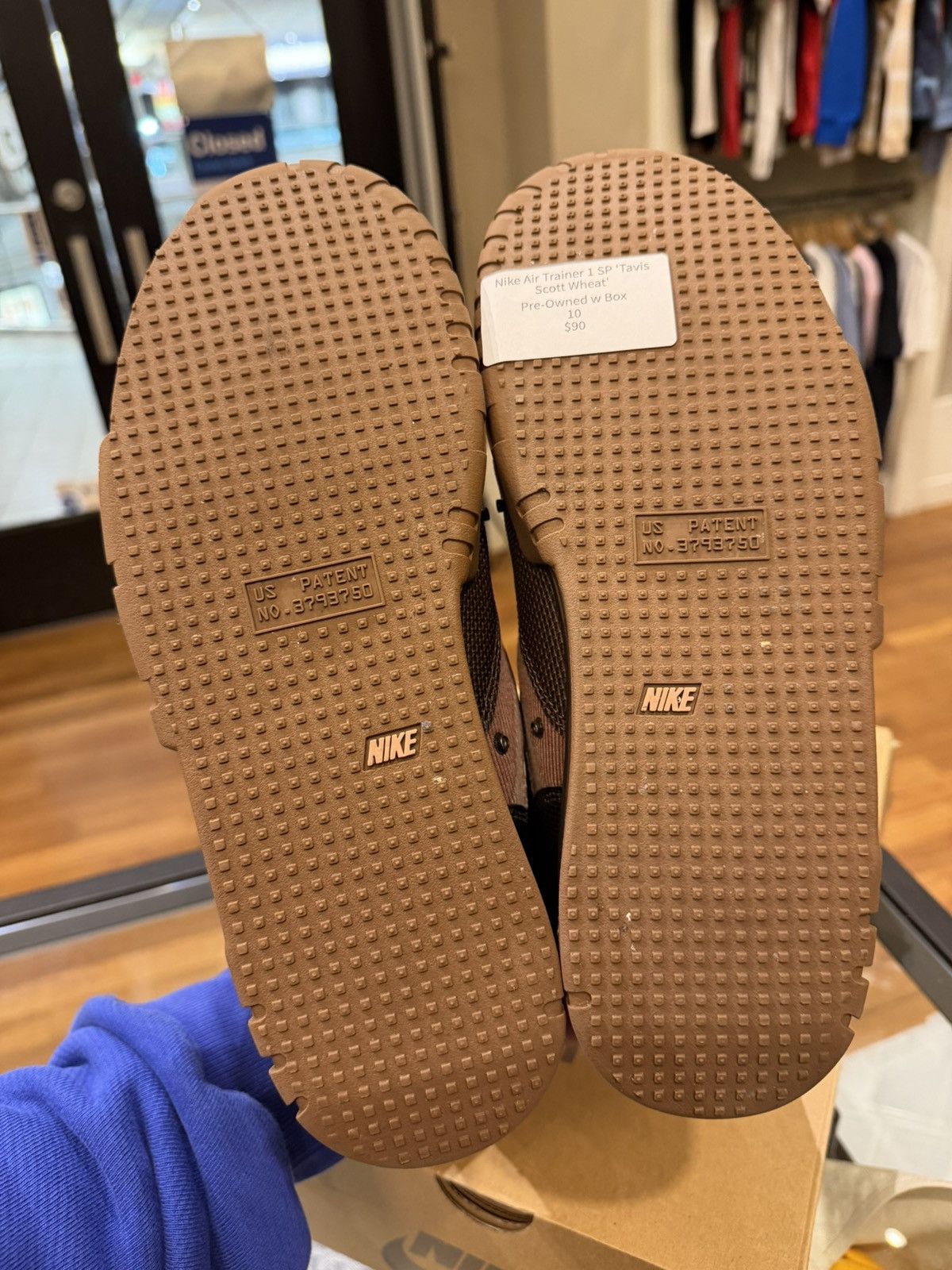 Nike × Travis Scott Nike Air Trainer 1 ‘Travis Scott Wheat’ Size US 10 / EU 43 - 5 Thumbnail
