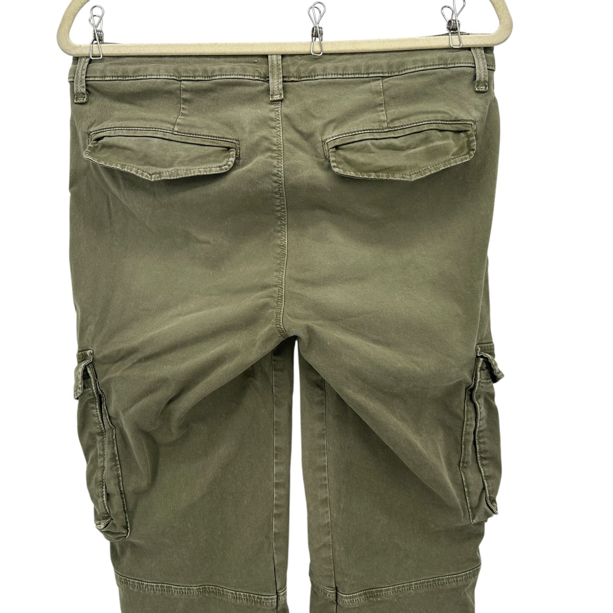 L'AGENCE L'Agence Womens 29 Pants Montgomery Skinny Cargo Pant Green Size 29" - 5 Thumbnail