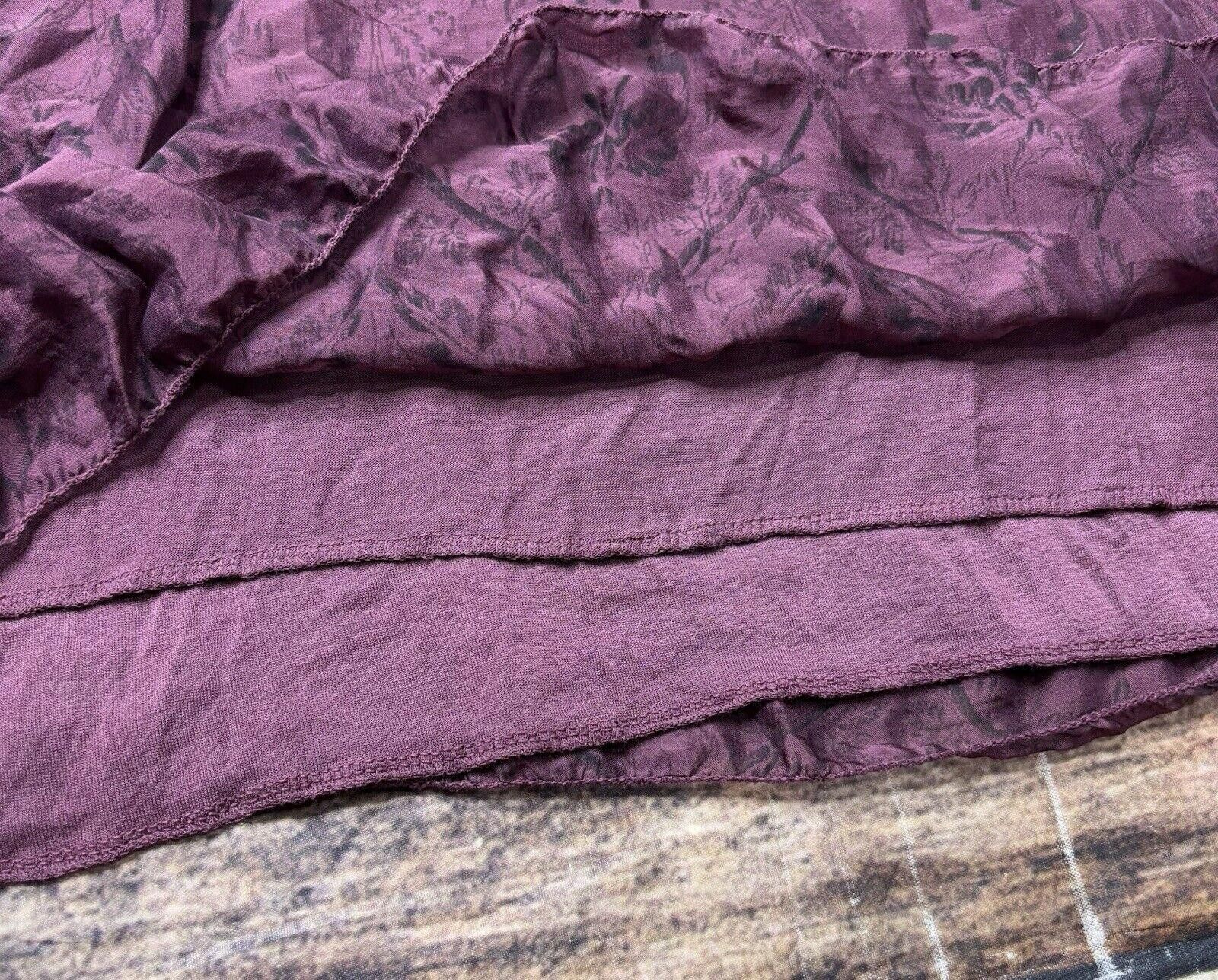 Other Piazza Roma Top Women's Small Silk Cotton Sheer Shell Italy Size S / US 4 / IT 40 - 7 Thumbnail
