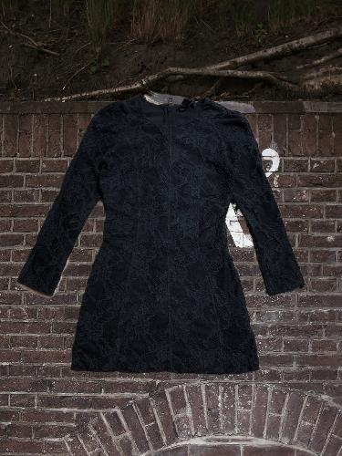 Burberry Prorsum VINTAGE BURBERRY PRORSUM Lace Mini Dress Black Size XS / US 0-2 / IT 36-38 - 1 Thumbnail
