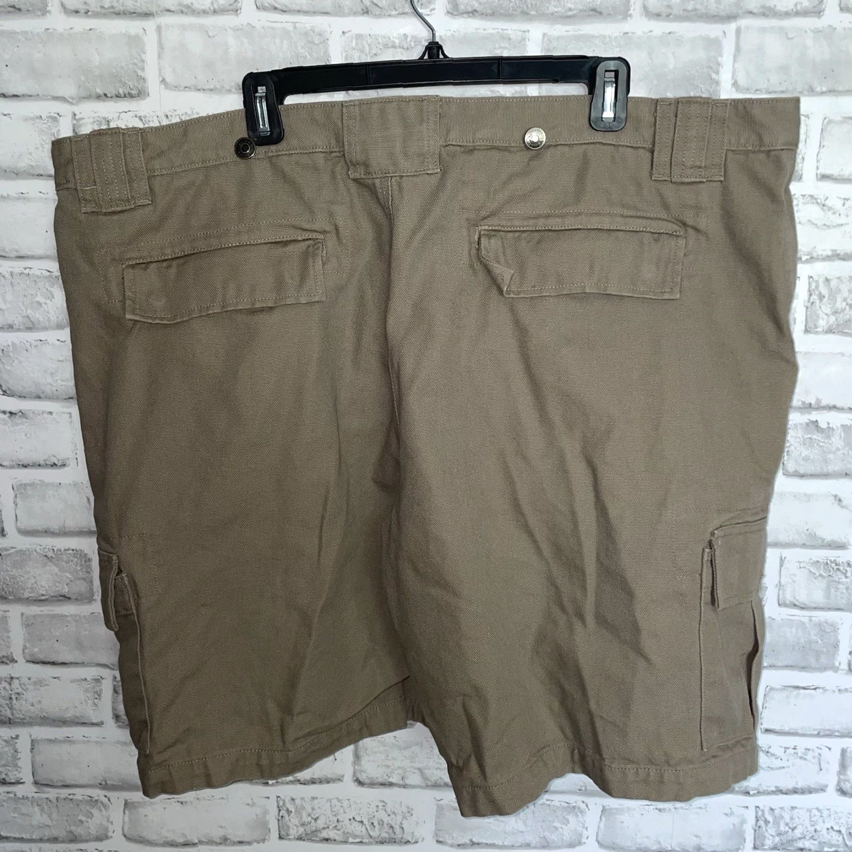 CO Duluth Trading Co Cargo Shorts Mens Size 46 Cotton Brown Size US 30 / EU 46 - 5 Thumbnail