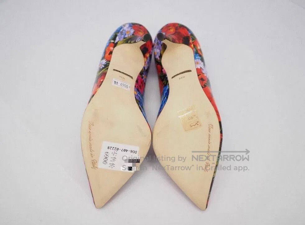 Dolce & Gabbana dolce & gabbana multicolor floral print pumps. Size US 6 / IT 36 - 4 Thumbnail