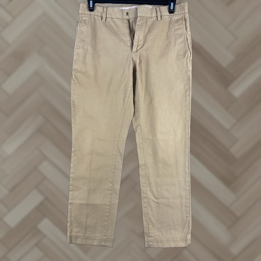 Banana Republic Banana Republic Chino Pants Men’s 31x30 Tan Slim Fit Business Casual Size US 31 - 1 Thumbnail