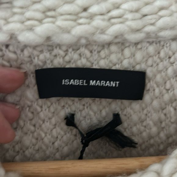Isabel Marant Isabel Marant Off-White Wool Sybille Sweater 38 Size XS / US 0-2 / IT 36-38 - 7 Thumbnail