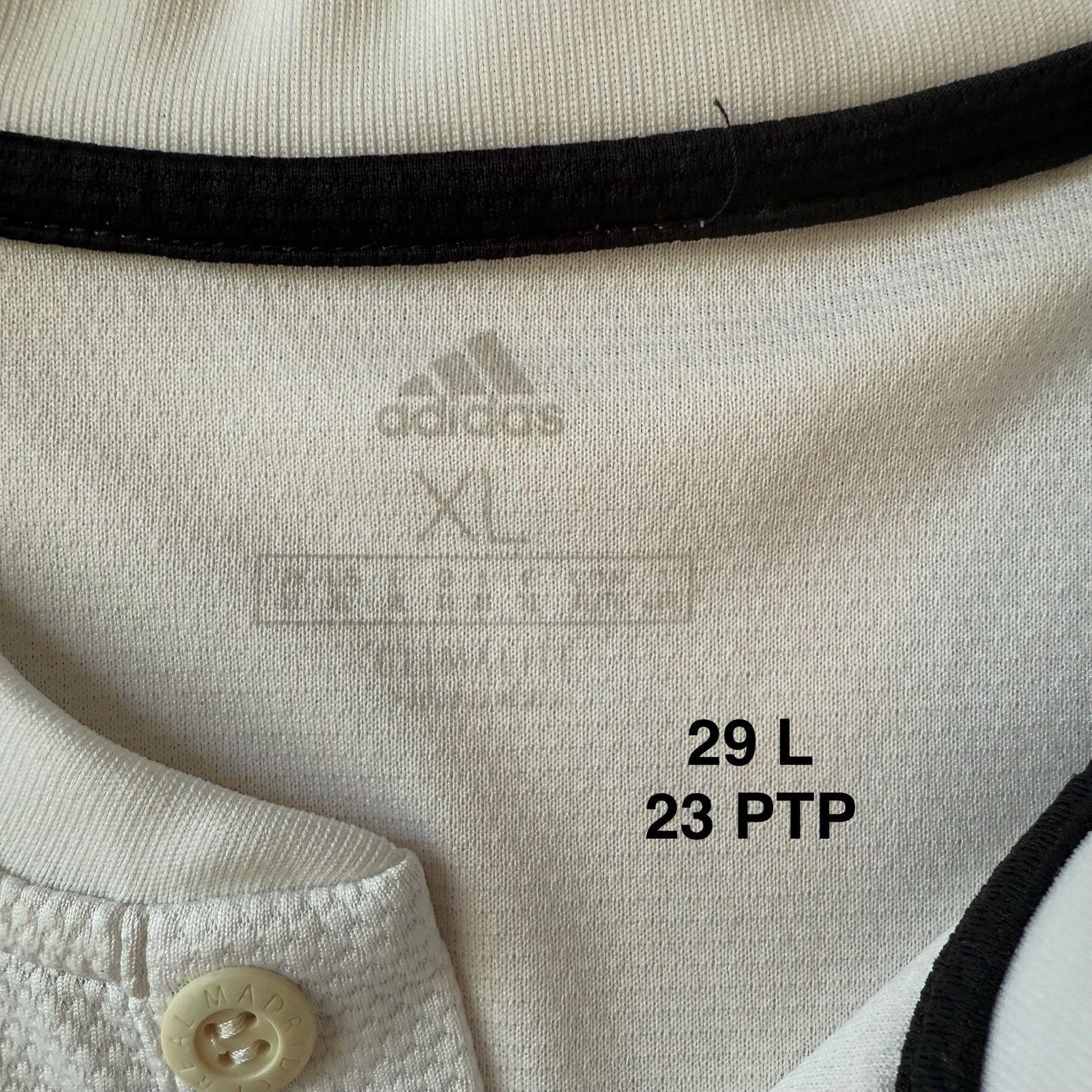 Adidas Real Madrid Jersey XL WhiteAdidas Sportswear Ronaldo Soccer Size US XL / EU 56 / 4 - 6 Thumbnail