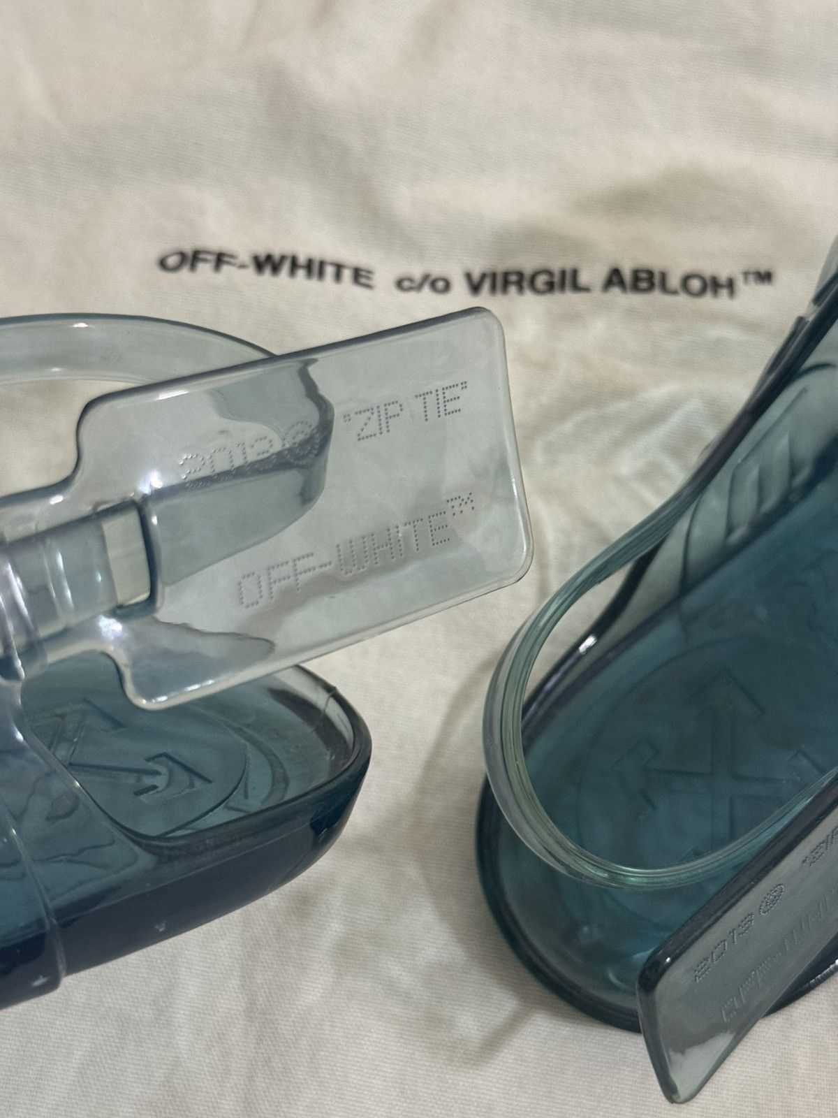 Off-White OFF-WHITE JELLY SLINGBACK SANDALS Size US 8 / IT 38 - 7 Thumbnail
