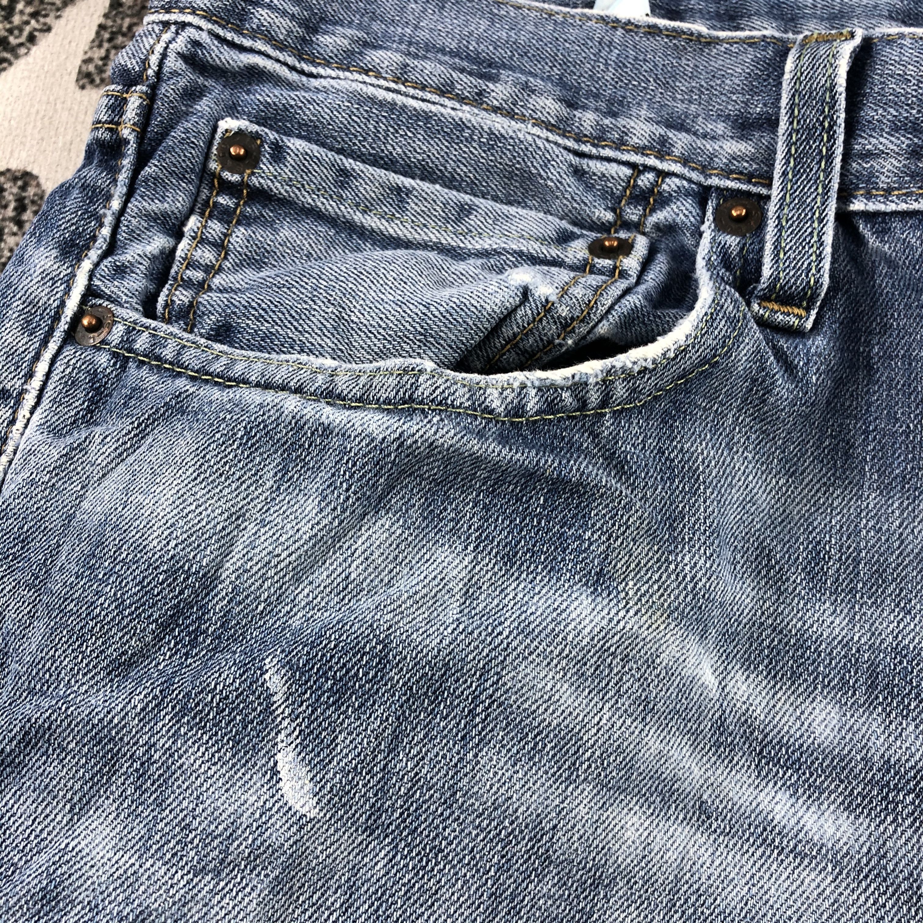 Levi's Vintage Levis 527 Jeans Distress Flare Denim KJ999 Size US 36 / EU 52 - 9 Thumbnail