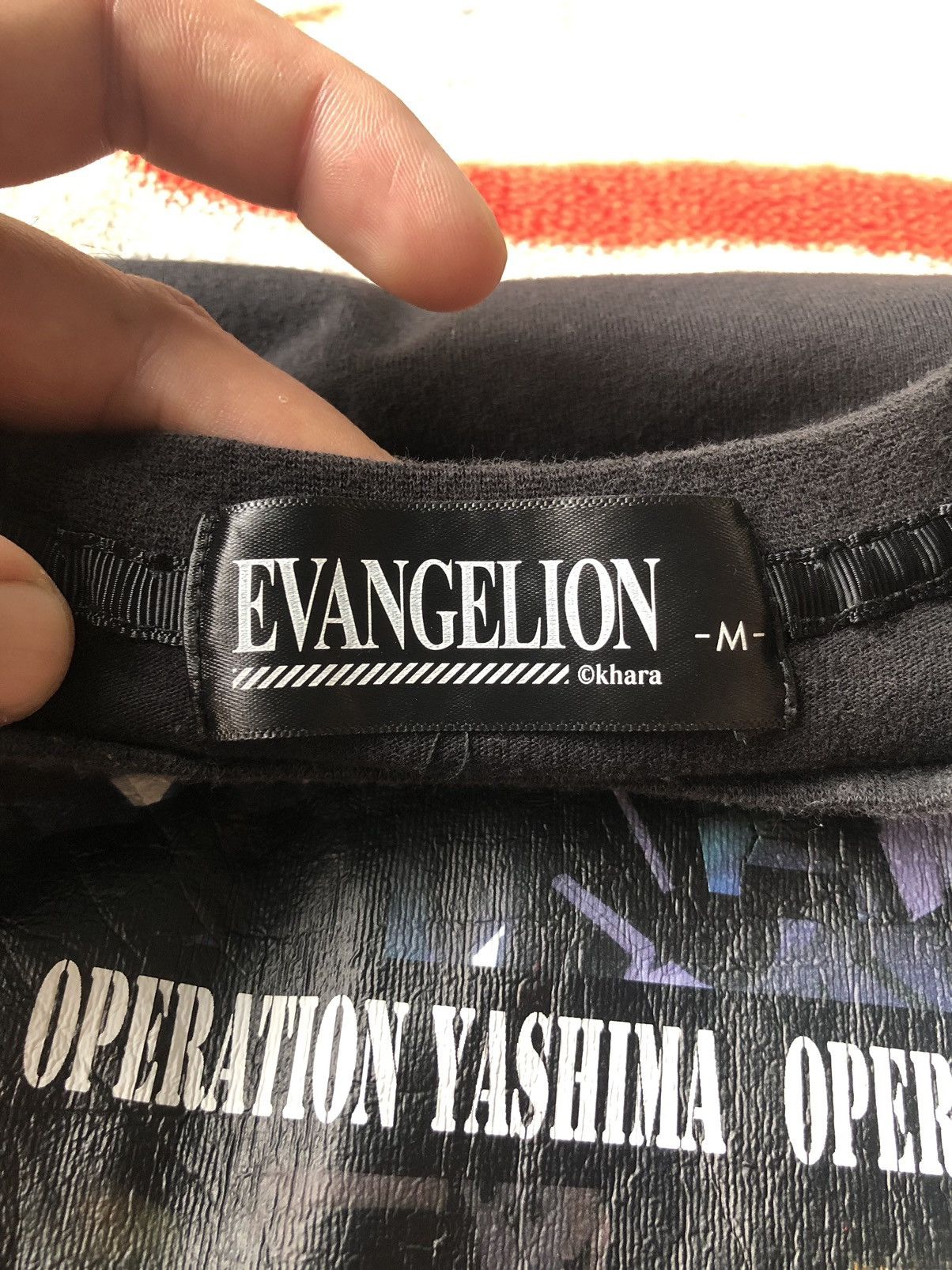 Anime Vintage Evangelion Anime Action Operation Yashima Tee Size US M / EU 48-50 / 2 - 10 Thumbnail