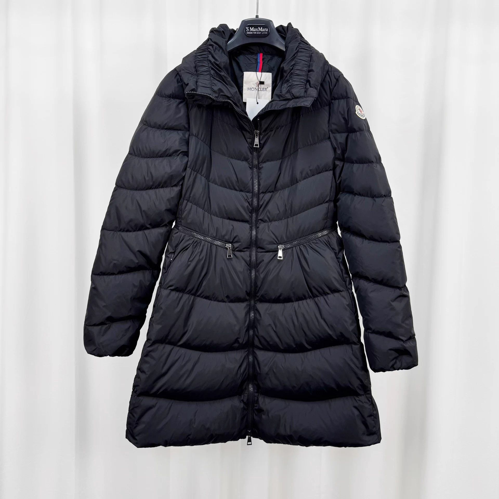 Moncler Moncler Mirielon Logo Waist-Cinched Down Jacket Size 1 Size S / US 4 / IT 40 - 1 Thumbnail
