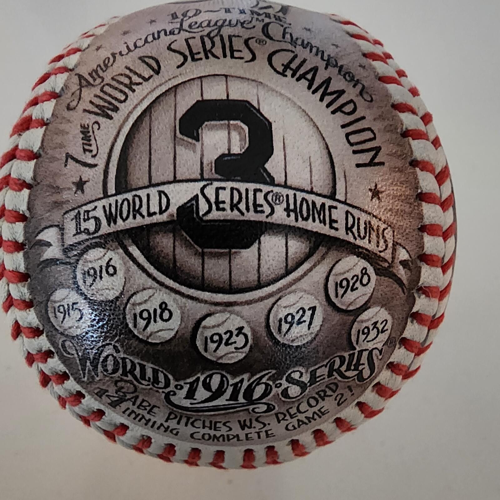 Other Babe Ruth Commemorative Baseball - Career Home Runs Design Size ONE SIZE - 10 Thumbnail