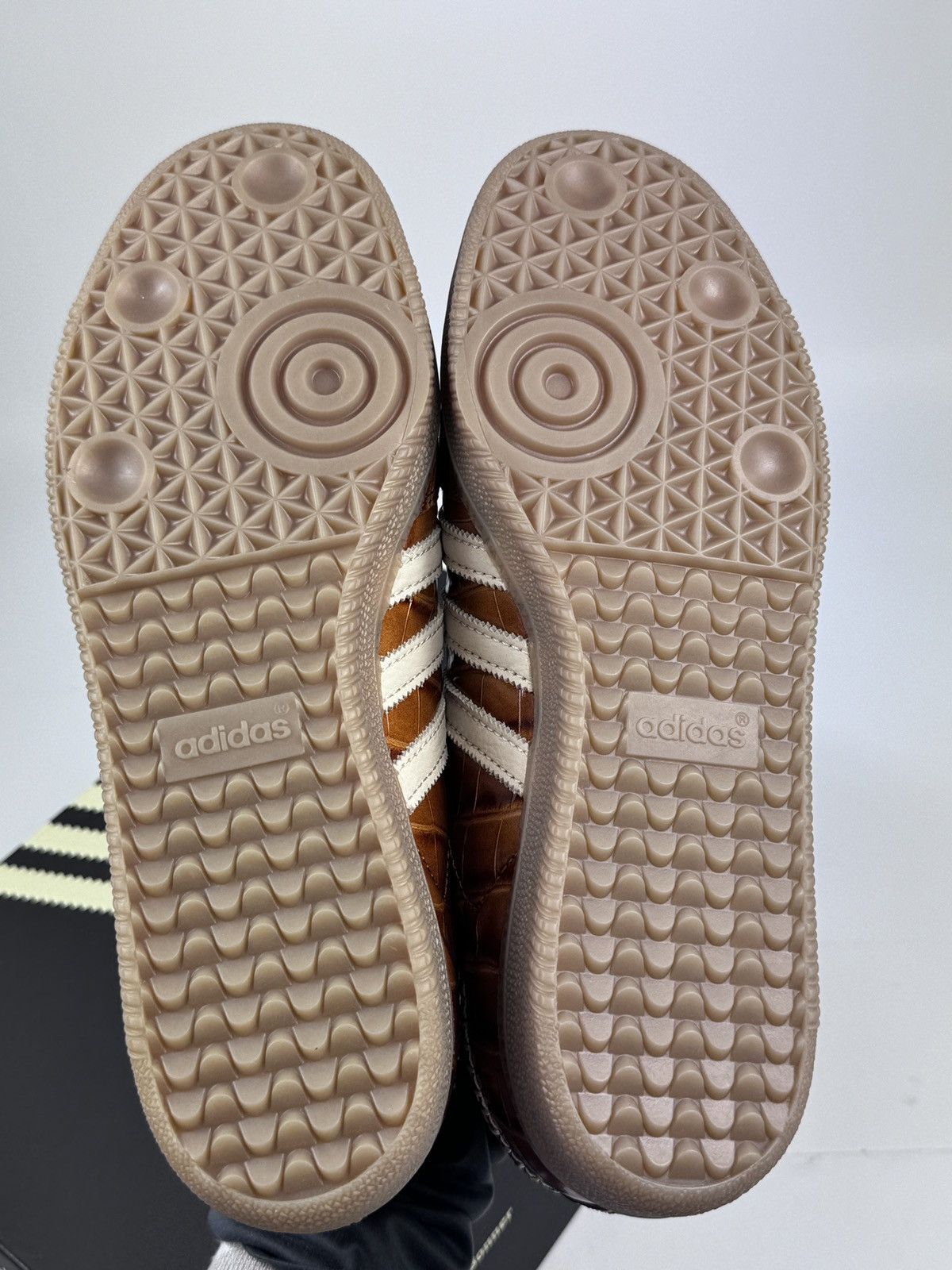 Adidas × Wales Bonner ADIDAS SAMBA BROWN CROC SNEAKERS Size US 9.5 / EU 42-43 - 5 Thumbnail