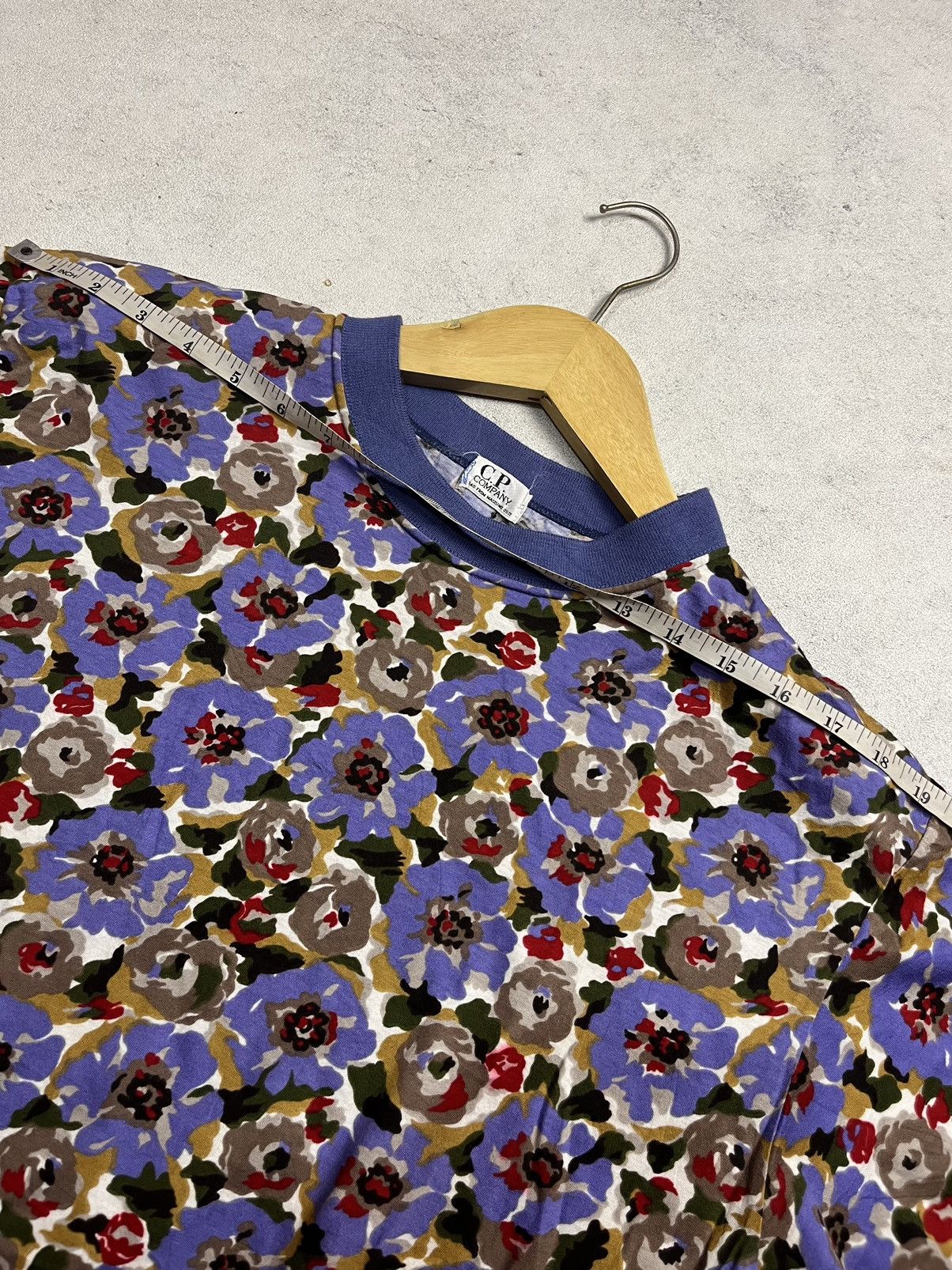 C.P. Company × Massimo Osti Vintage C.P. Company Floral Tshirt Size US M / EU 48-50 / 2 - 10 Thumbnail