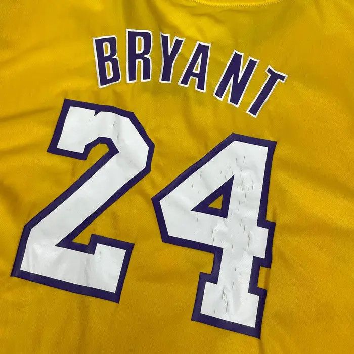 Adidas Adidas Los Angeles Lakers Kobe Bryant #24 NBA Shirt Jersey Size US XXL / EU 58 / 5 - 3 Thumbnail