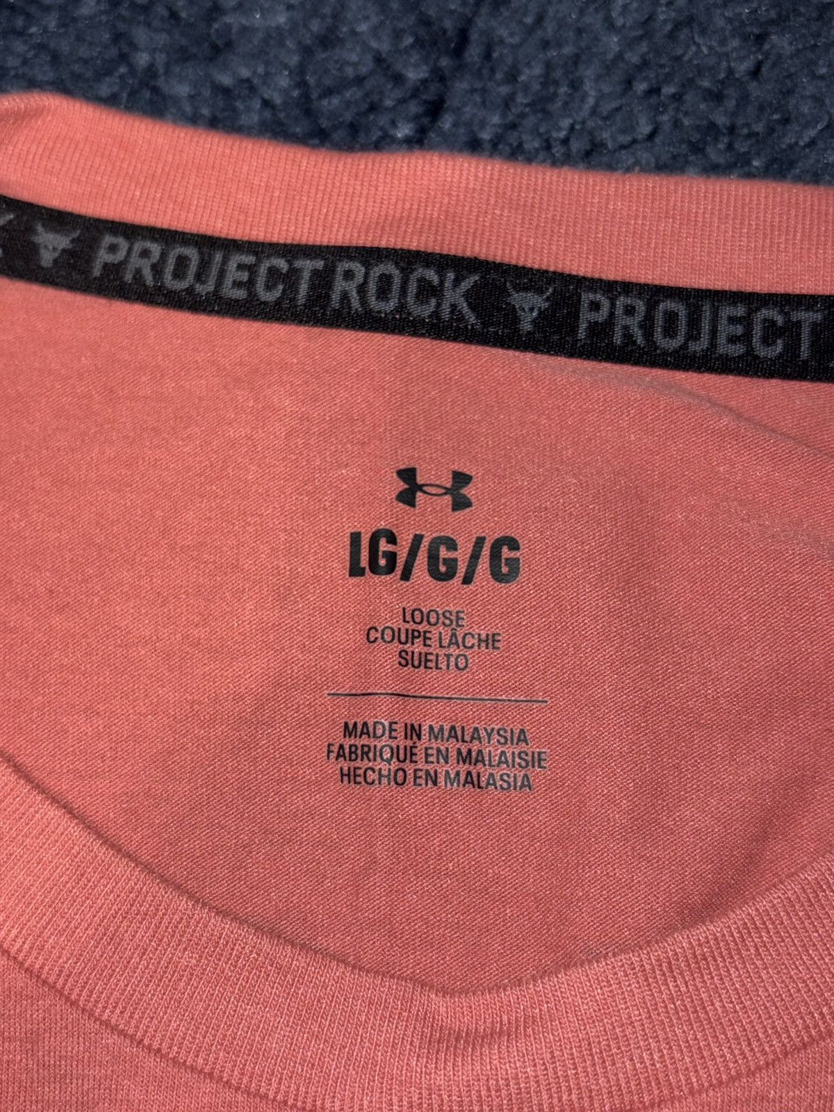 Under Armour Pink project rock t shirt Size US L / EU 52-54 / 3 - 3 Thumbnail