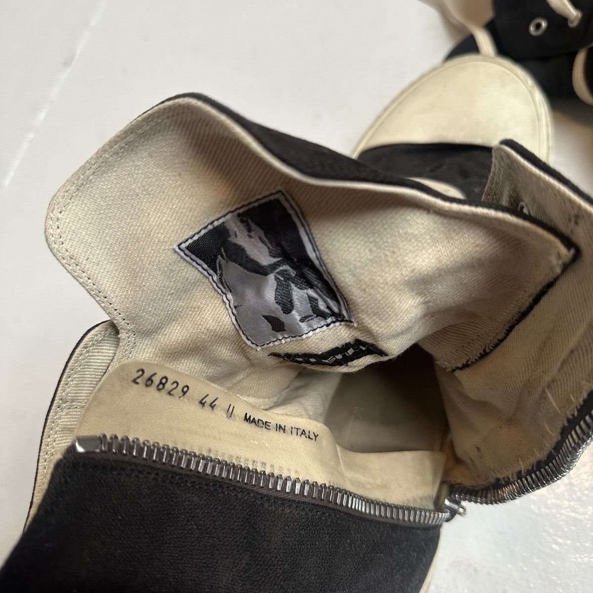 Rick Owens Rick Owens DRKSHDW Ramones Size US 10.5 / EU 43-44 - 2 Thumbnail