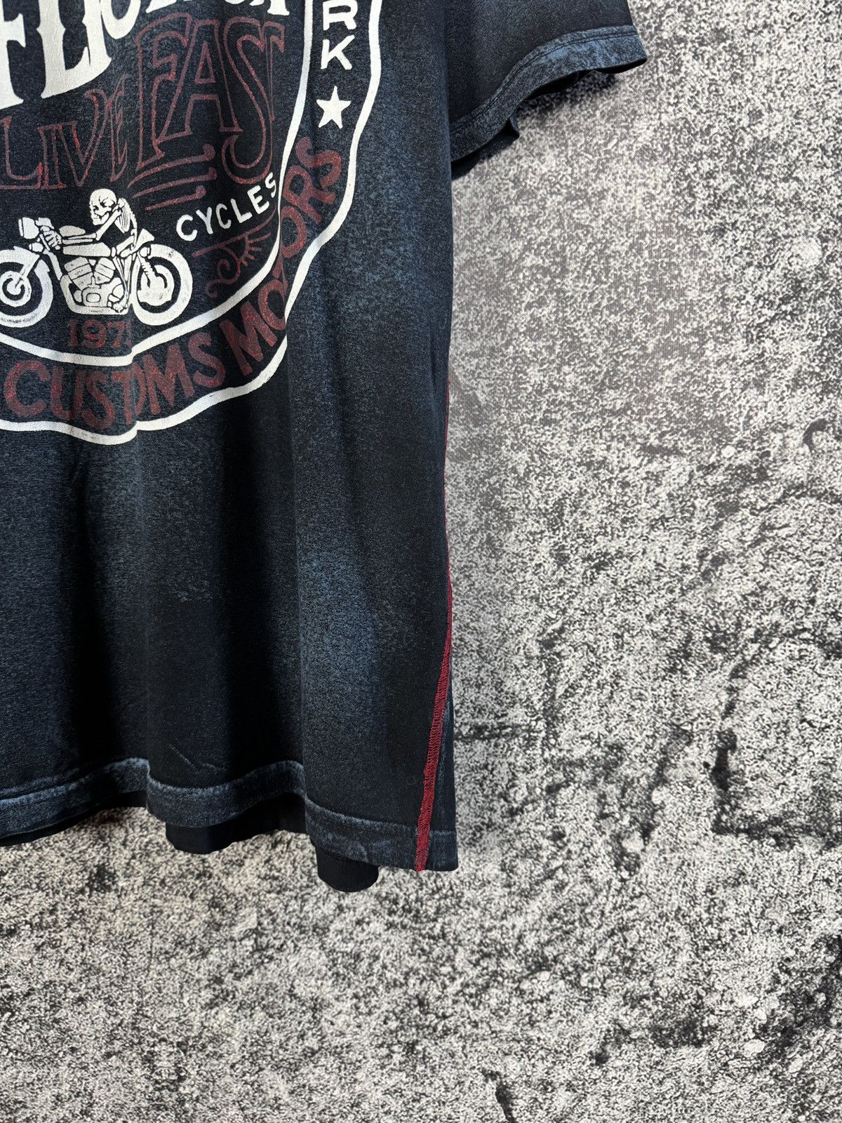 Affliction Affliction American Customs Motors Skull Graphic T-Shirt XL Size US XL / EU 56 / 4 - 6 Thumbnail