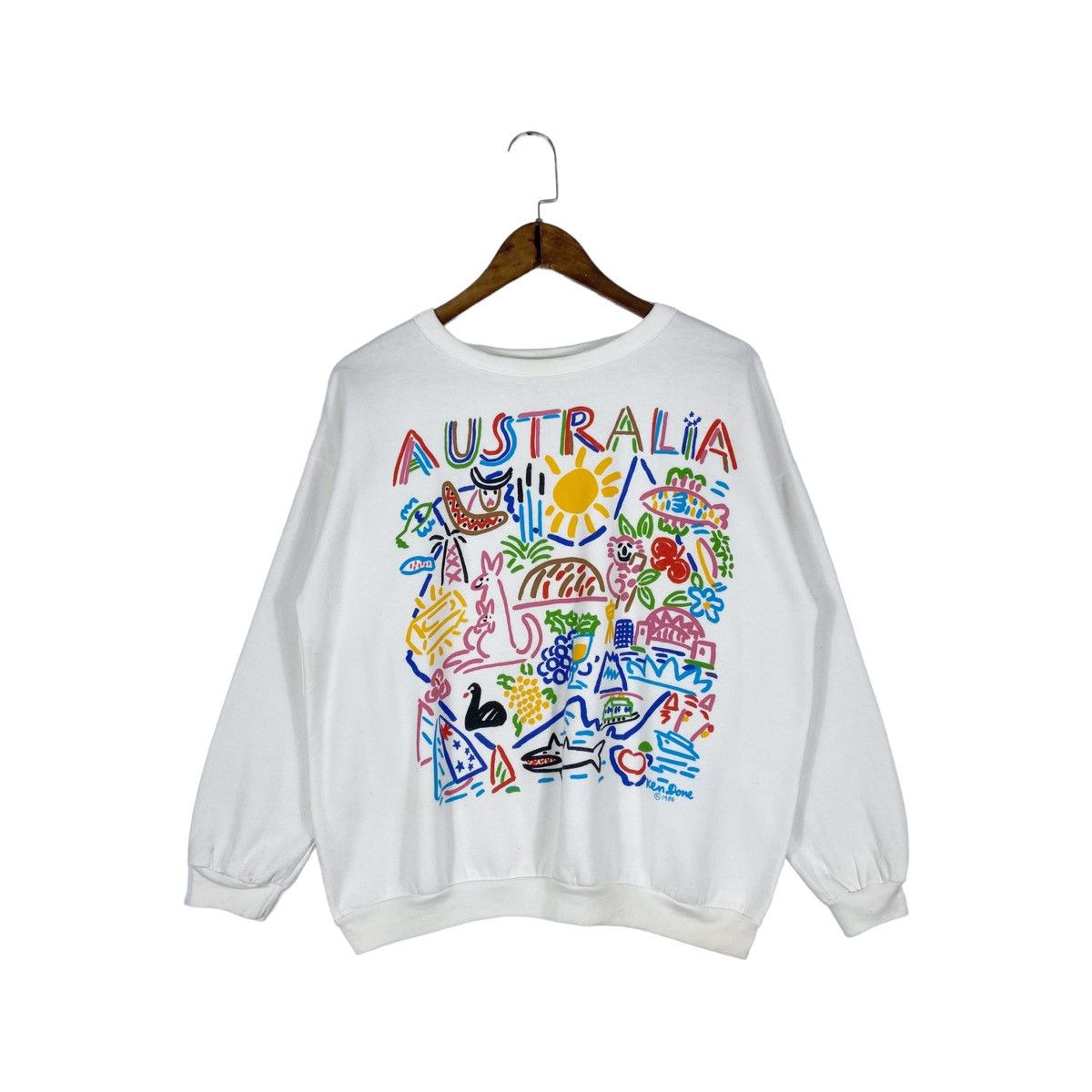 Vintage 1986 Ken Done Australia Sweatshirt