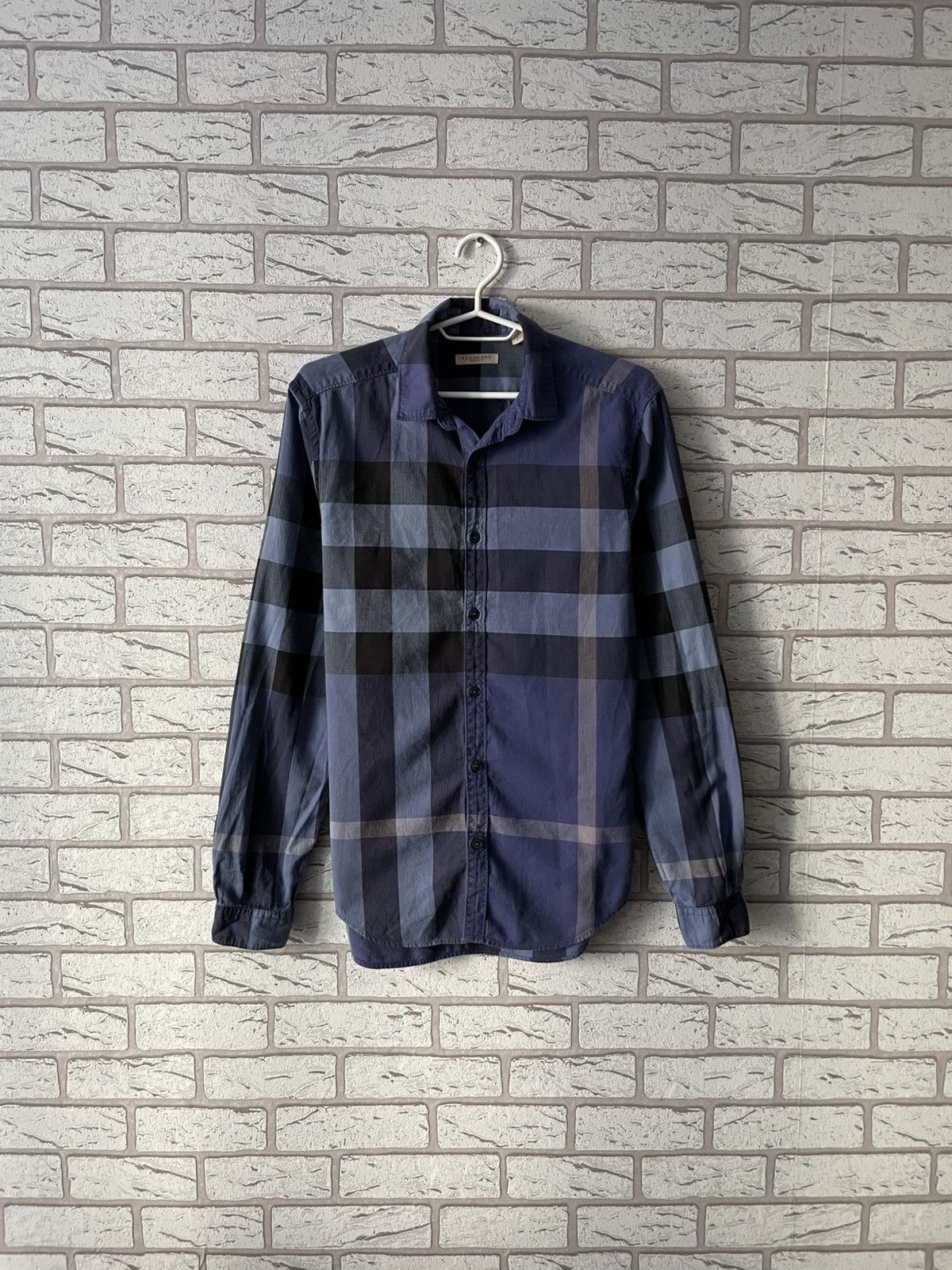 Burberry Burberry Brit Button-Up Shirt Blue Nova Check Size US S / EU 44-46 / 1 - 1 Thumbnail