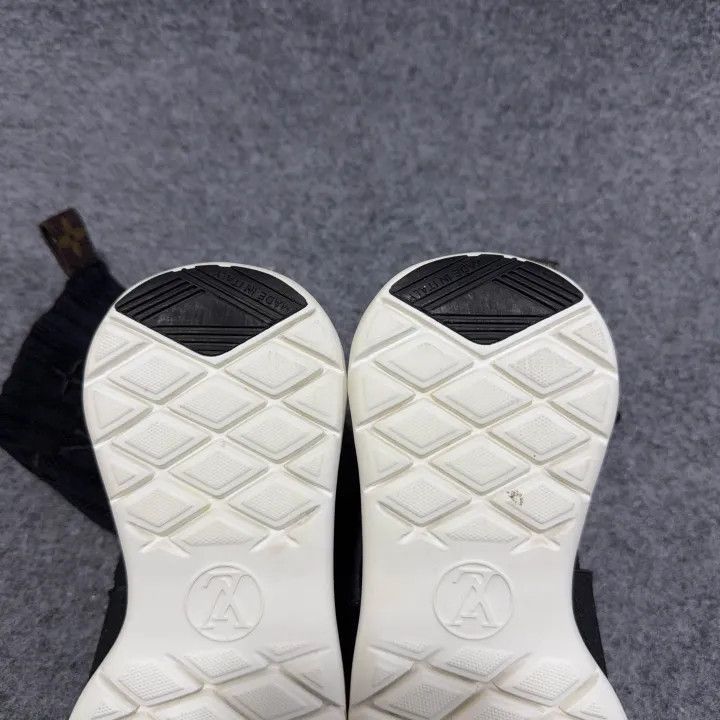 Louis Vuitton Louis Vuitton Black Mid-Cut Sneakers -2508 Size US 5.5 / EU 38 - 6 Thumbnail