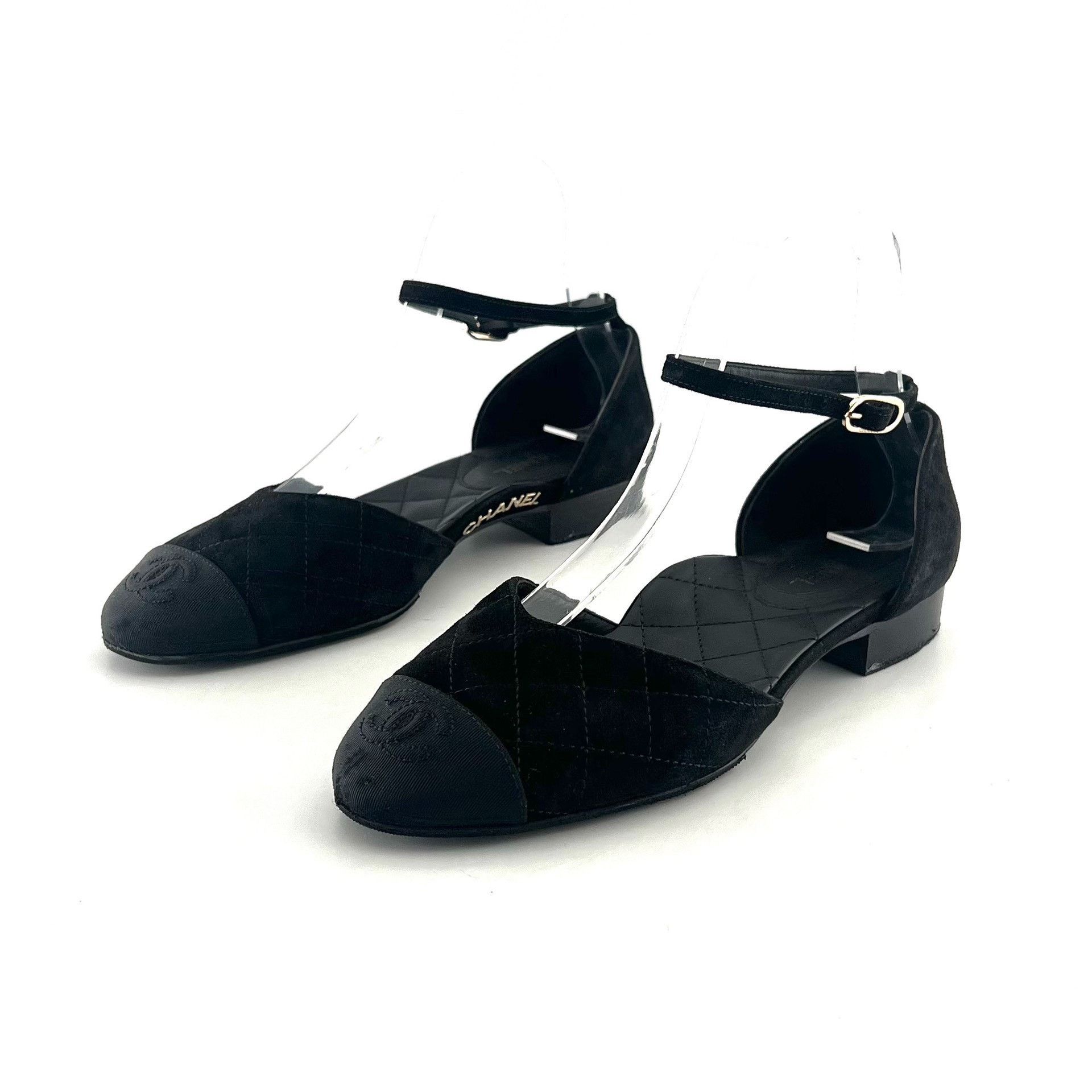 Chanel Chanel Pointed Toe Ankle Strap Sandals Size US 5 / IT 35 - 1 Thumbnail