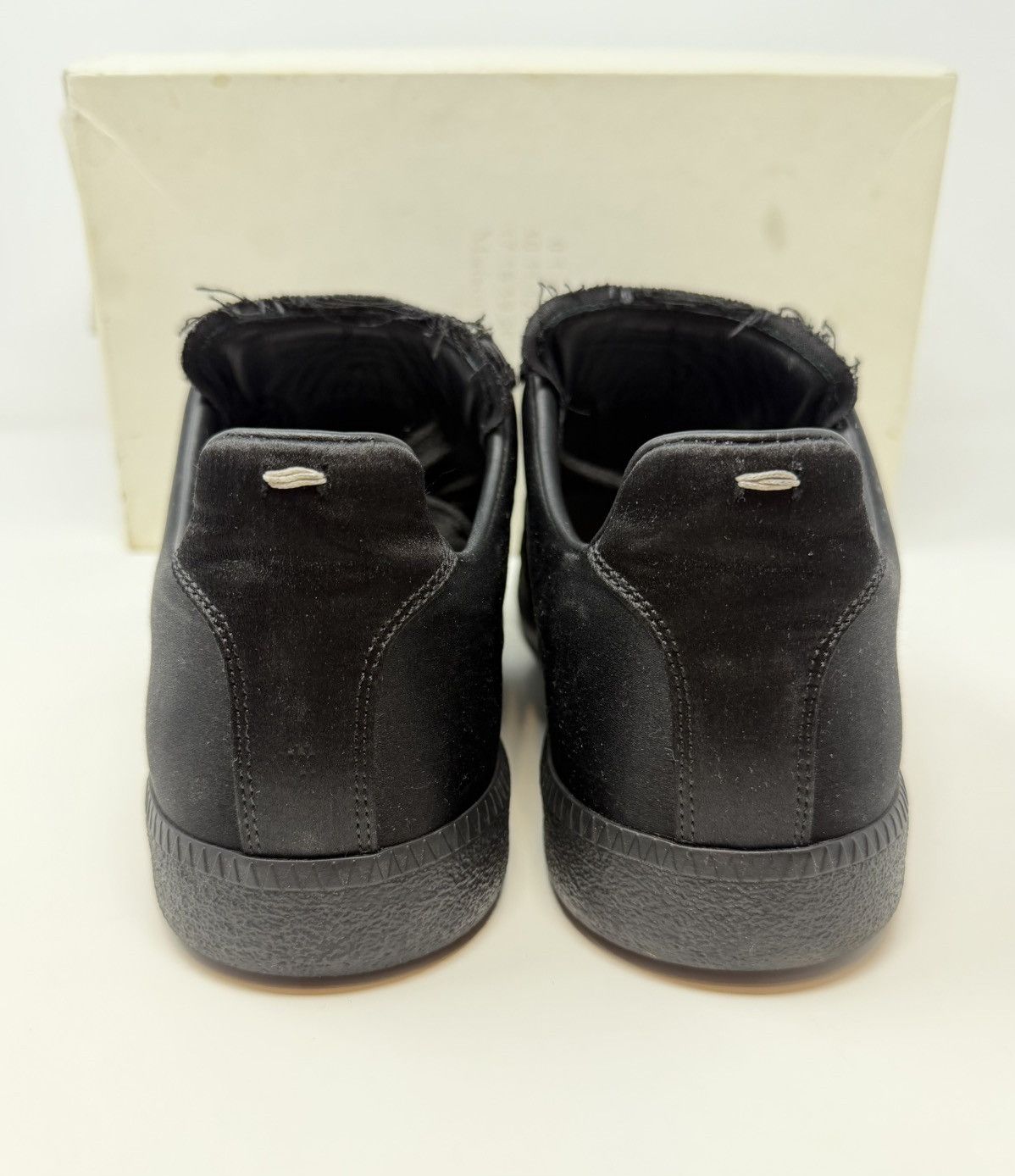 Maison Margiela Maison Margiela Replica GAT Satin Sneaker Black Size US 8 / EU 41 - 5 Thumbnail
