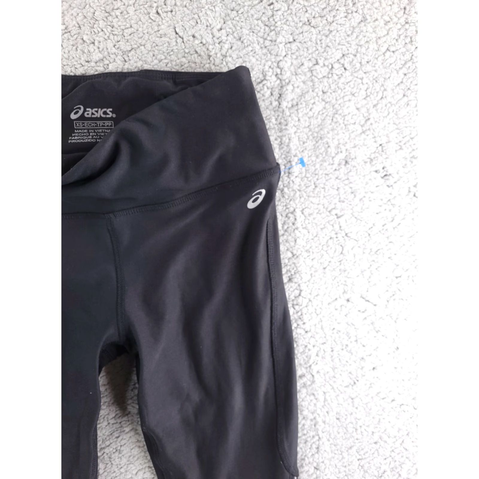 Asics ASICS Compression Women's XS Black Running Leggings Size 26" / US 2 / IT 38 - 3 Thumbnail