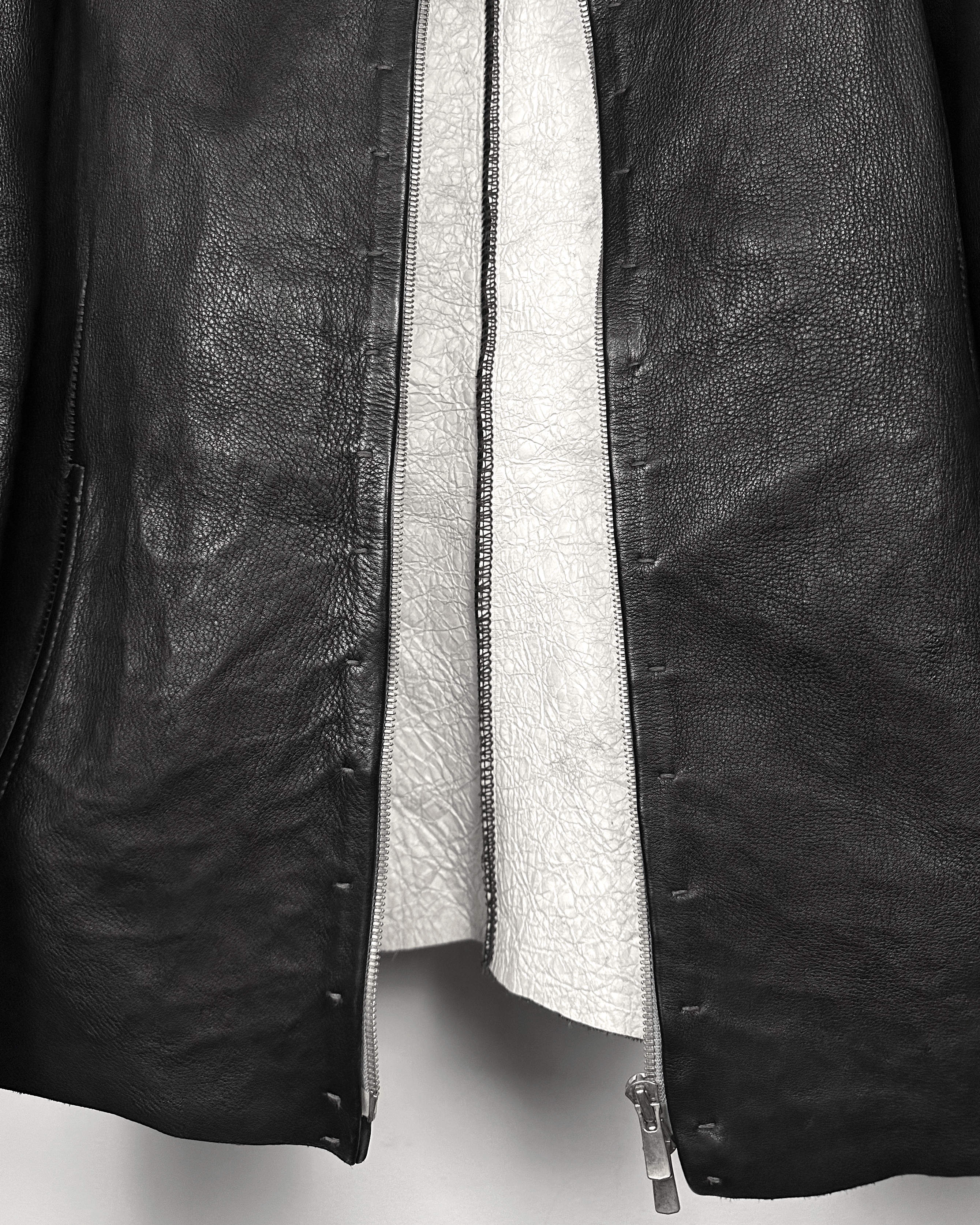 A1923 A1923 Augusta Diciannoveventitre Horse Leather Jacket Size US S / EU 44-46 / 1 - 5 Thumbnail